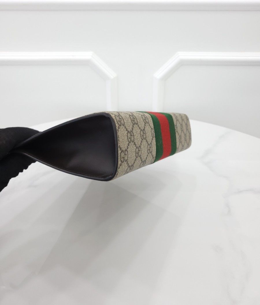 Gucci GG Supreme Web Clutch Bag Size ONE SIZE - 4 Thumbnail