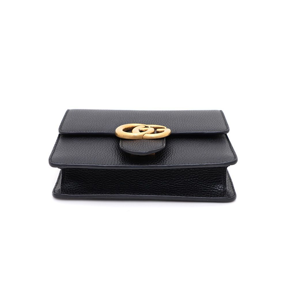 Gucci GG Marmont Gold-Tone Chain Shoulder Bag and Crossbody Bag Size ONE SIZE - 6 Thumbnail