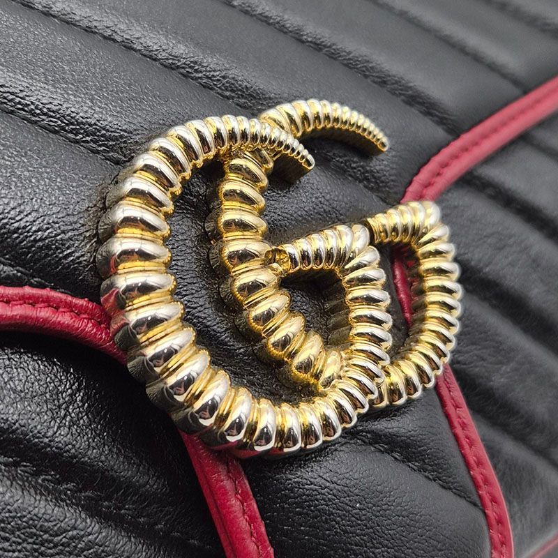 Gucci Marmont Matelassé Shoulder Bag Size ONE SIZE - 8 Thumbnail
