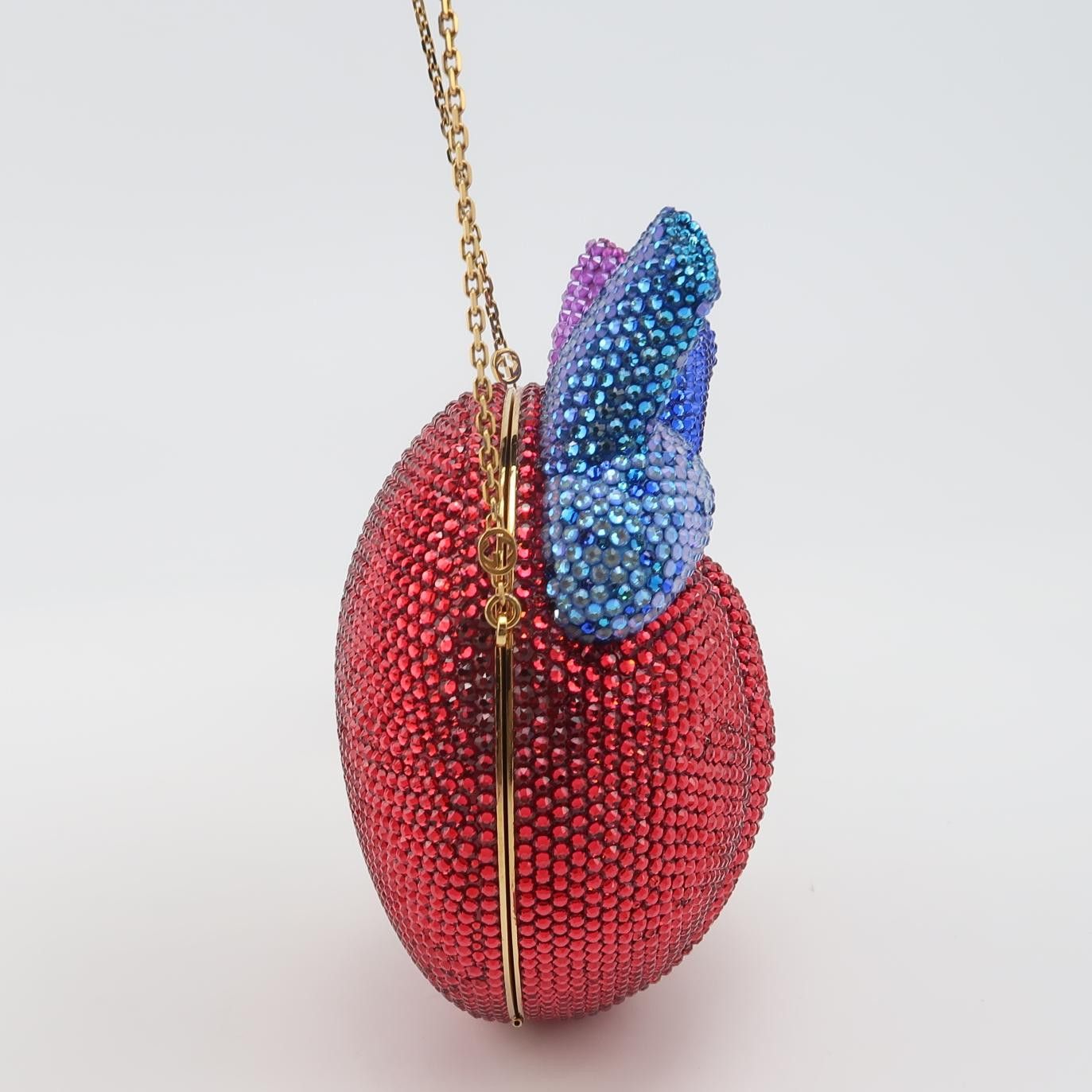 Gucci Gucci Broadway Heart Crystal Clutch Bag ONE SIZE Size ONE SIZE - 4 Thumbnail