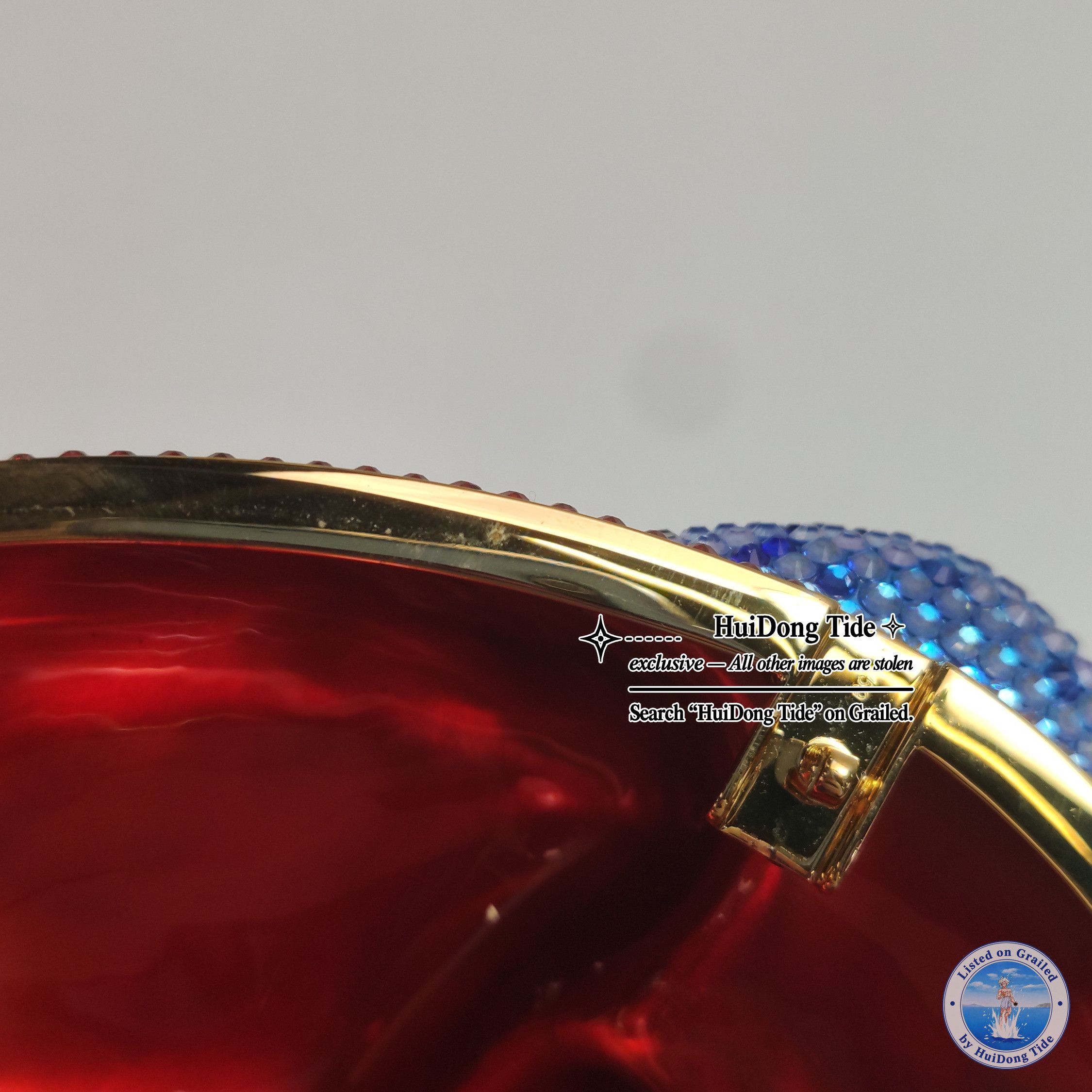 Gucci Gucci Broadway Heart Crystal Clutch Bag ONE SIZE Size ONE SIZE - 12 Thumbnail