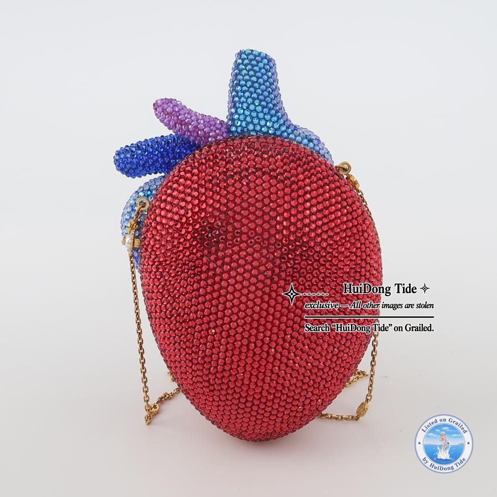 Gucci Gucci Broadway Heart Crystal Clutch Bag ONE SIZE Size ONE SIZE - 5 Thumbnail