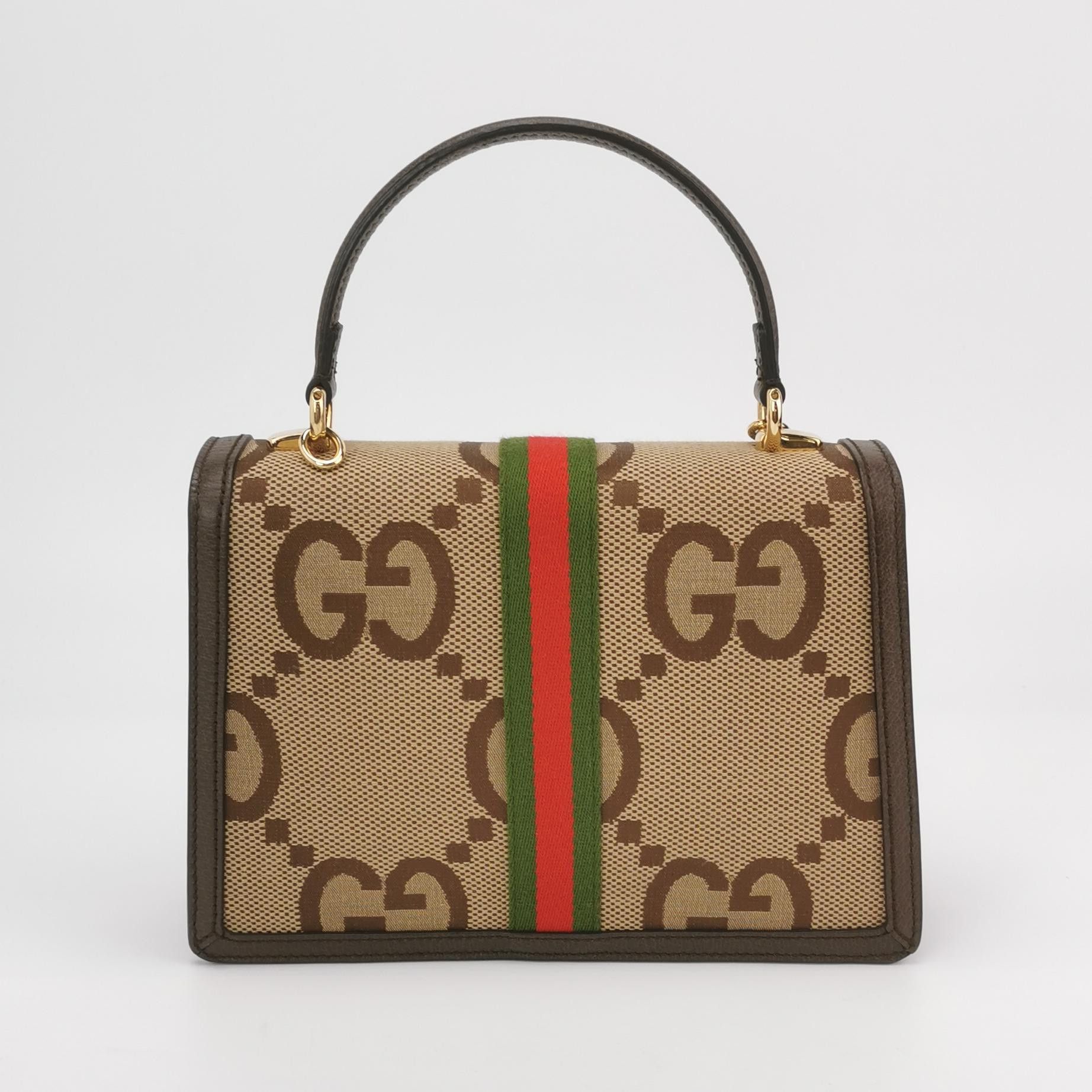 Gucci Gucci Ophidia GG Canvas Top Handle Bag Size ONE SIZE - 5 Thumbnail