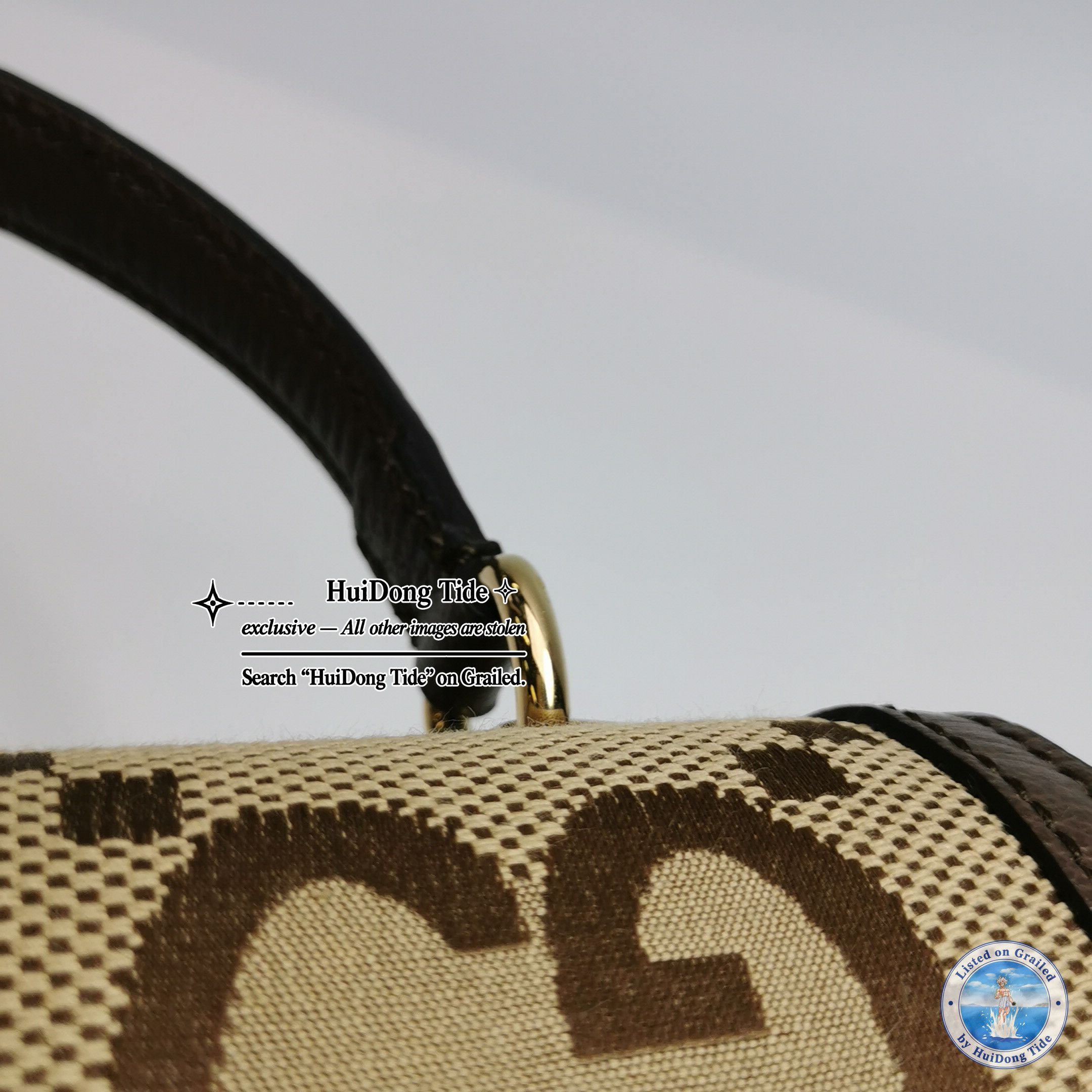 Gucci Gucci Ophidia GG Canvas Top Handle Bag Size ONE SIZE - 13 Thumbnail