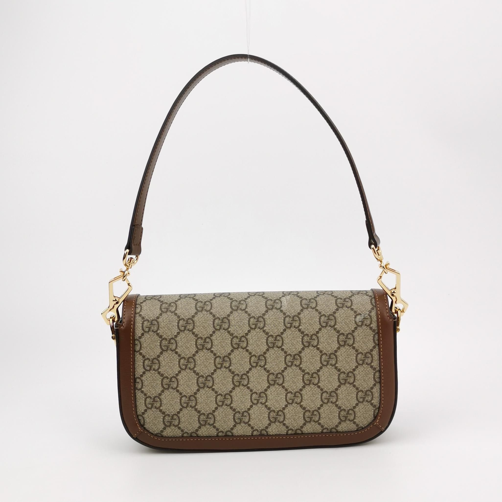 Gucci Gucci 1955 Horsebit GG Supreme Shoulder Bag Size ONE SIZE - 5 Thumbnail