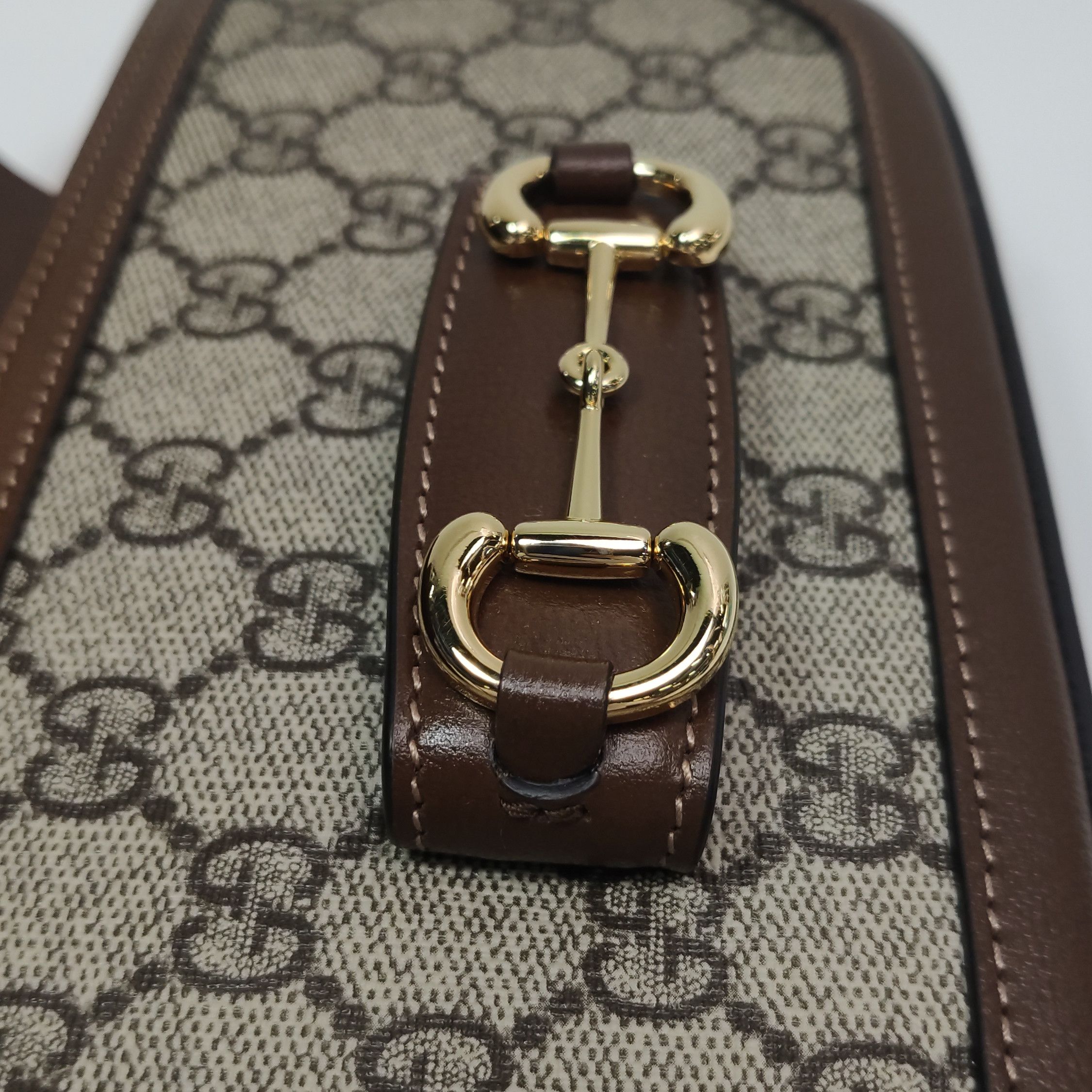Gucci Gucci 1955 Horsebit GG Supreme Shoulder Bag Size ONE SIZE - 12 Thumbnail