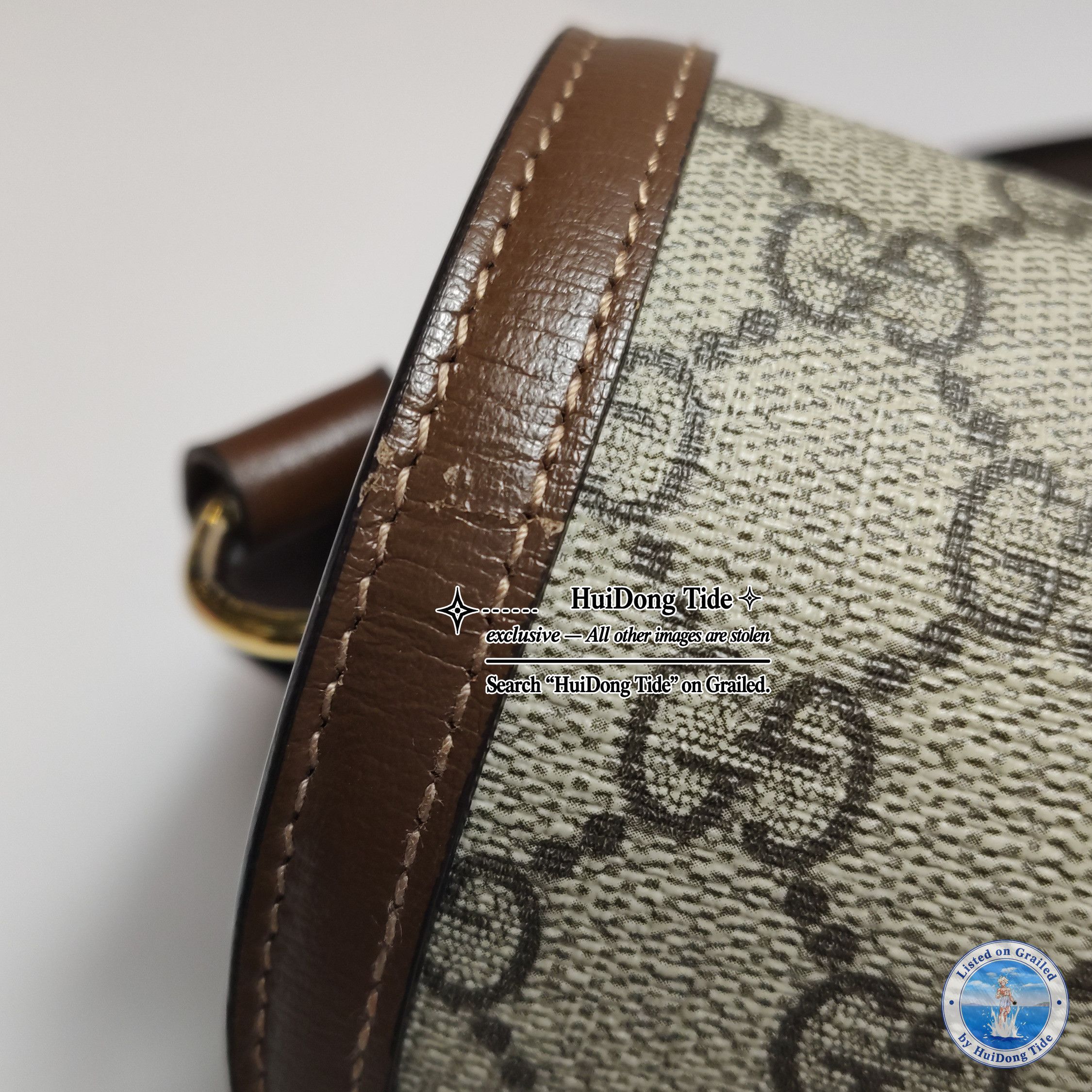 Gucci Gucci 1955 GG Supreme Horsebit Shoulder Bag Size ONE SIZE - 16 Thumbnail