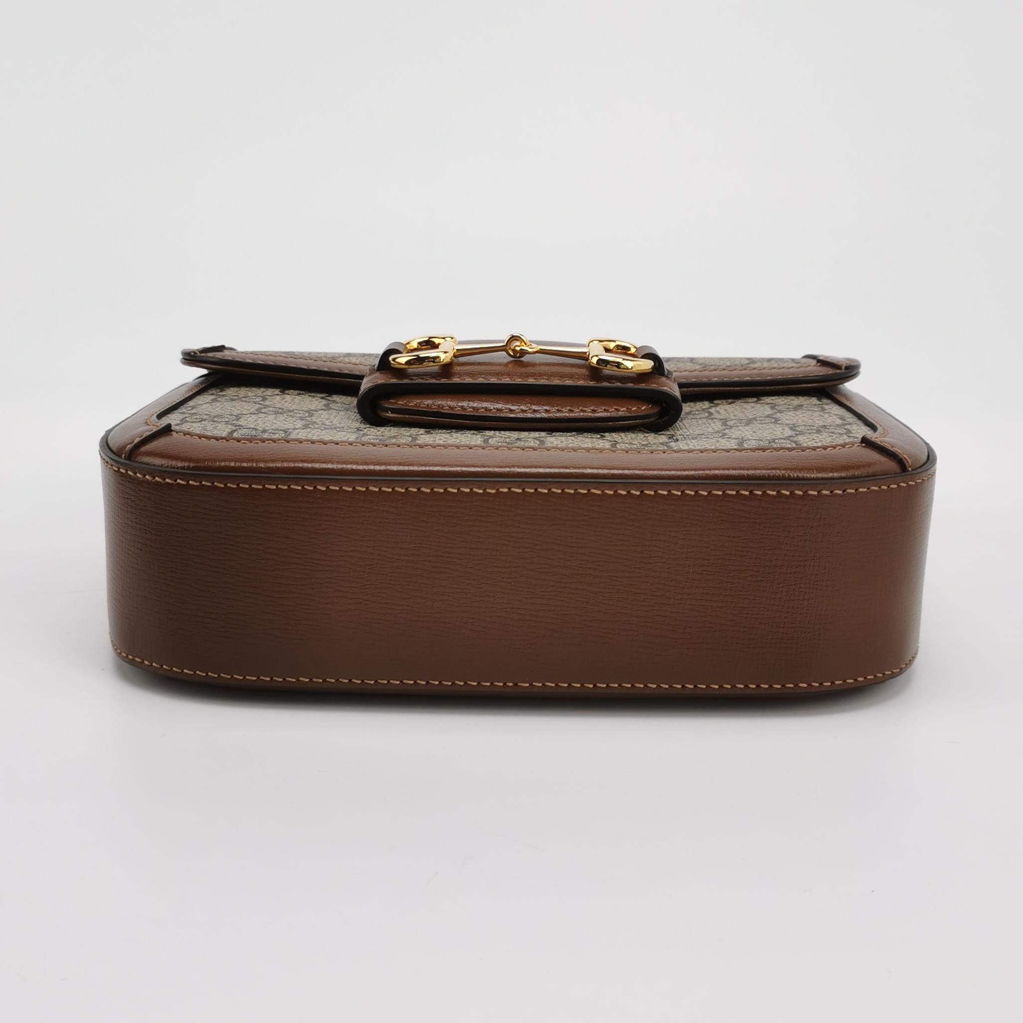 Gucci Gucci 1955 Horsebit GG Canvas Shoulder Bag Size ONE SIZE - 6 Thumbnail