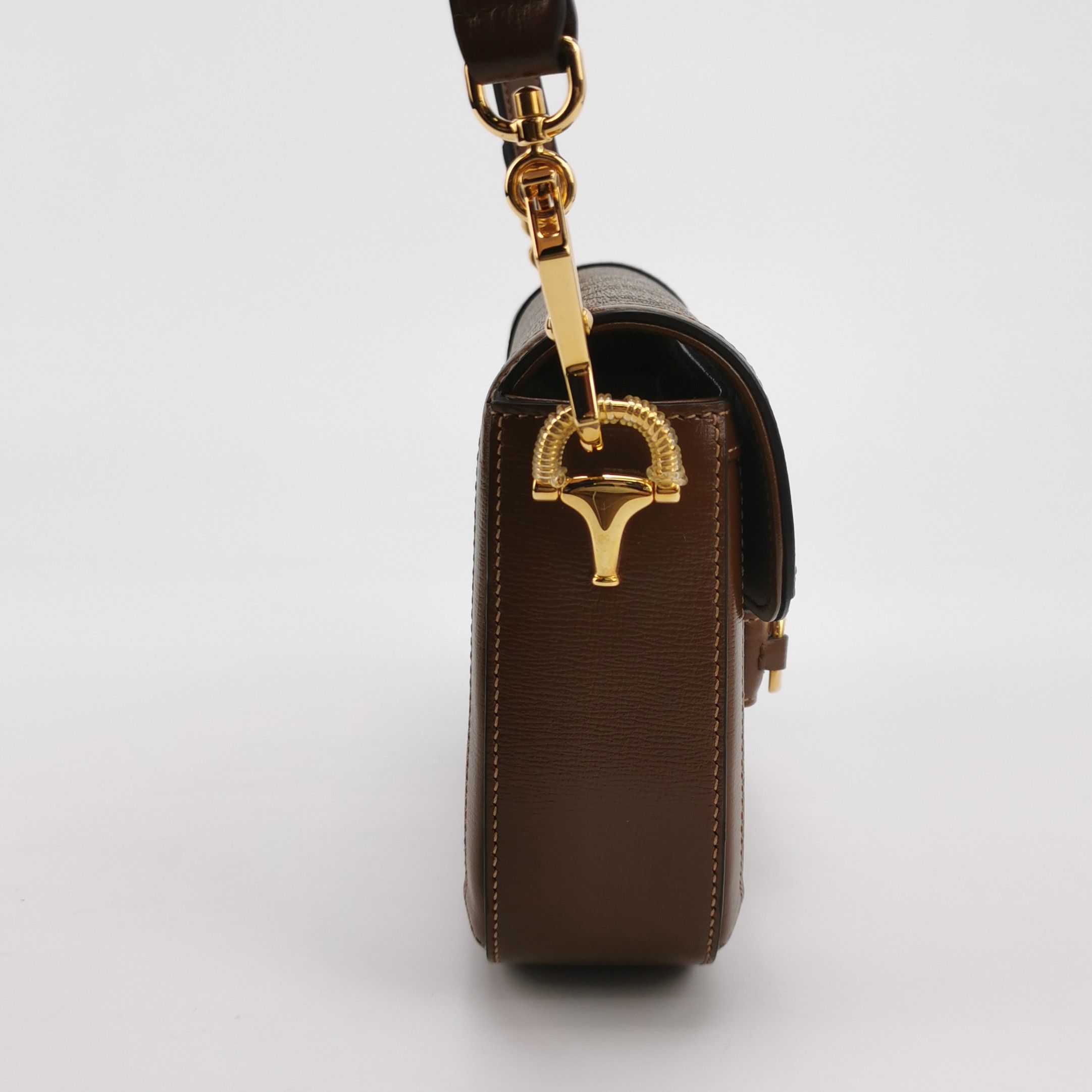 Gucci Gucci 1955 Horsebit GG Canvas Shoulder Bag Size ONE SIZE - 4 Thumbnail