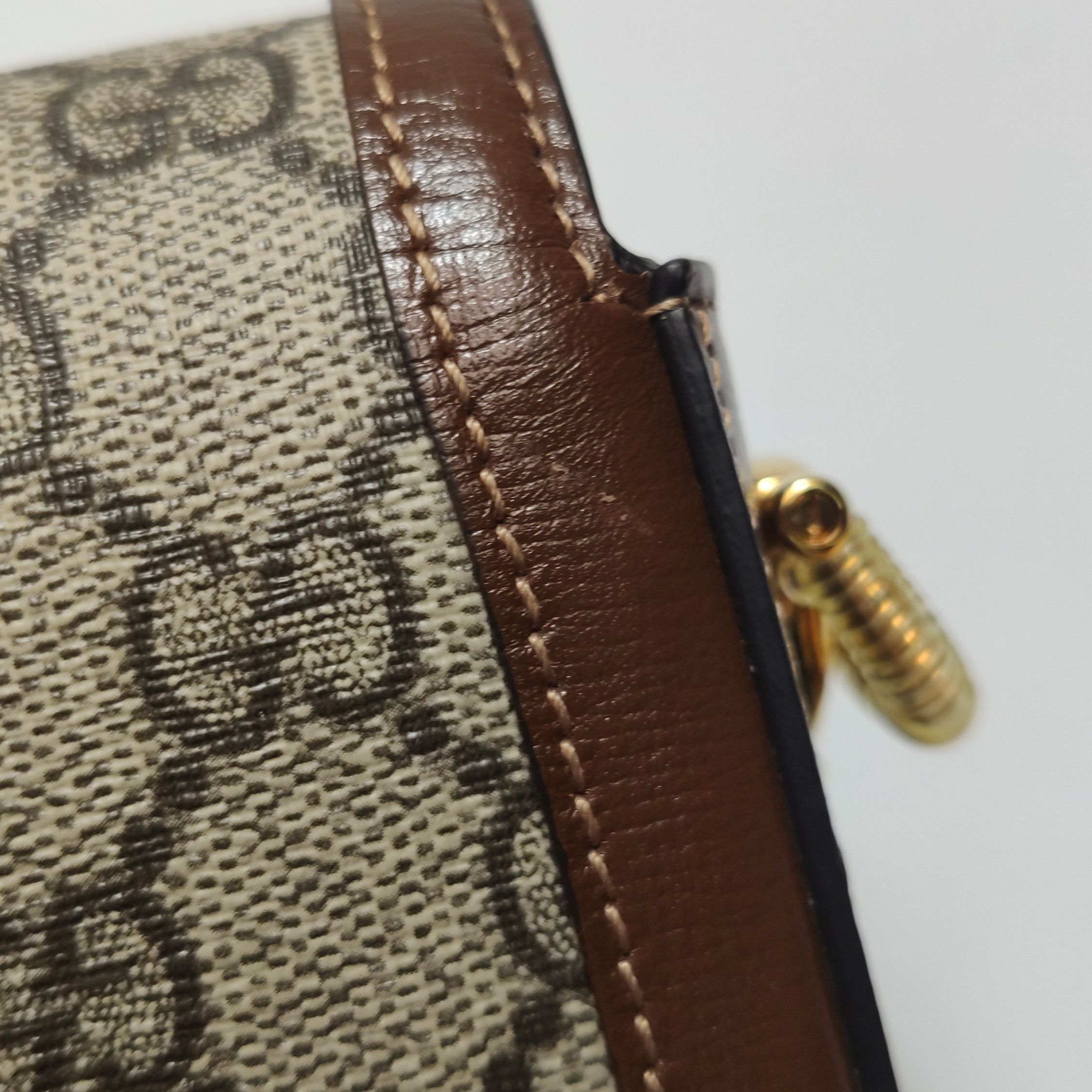 Gucci Gucci 1955 Horsebit GG Canvas Shoulder Bag Size ONE SIZE - 10 Thumbnail