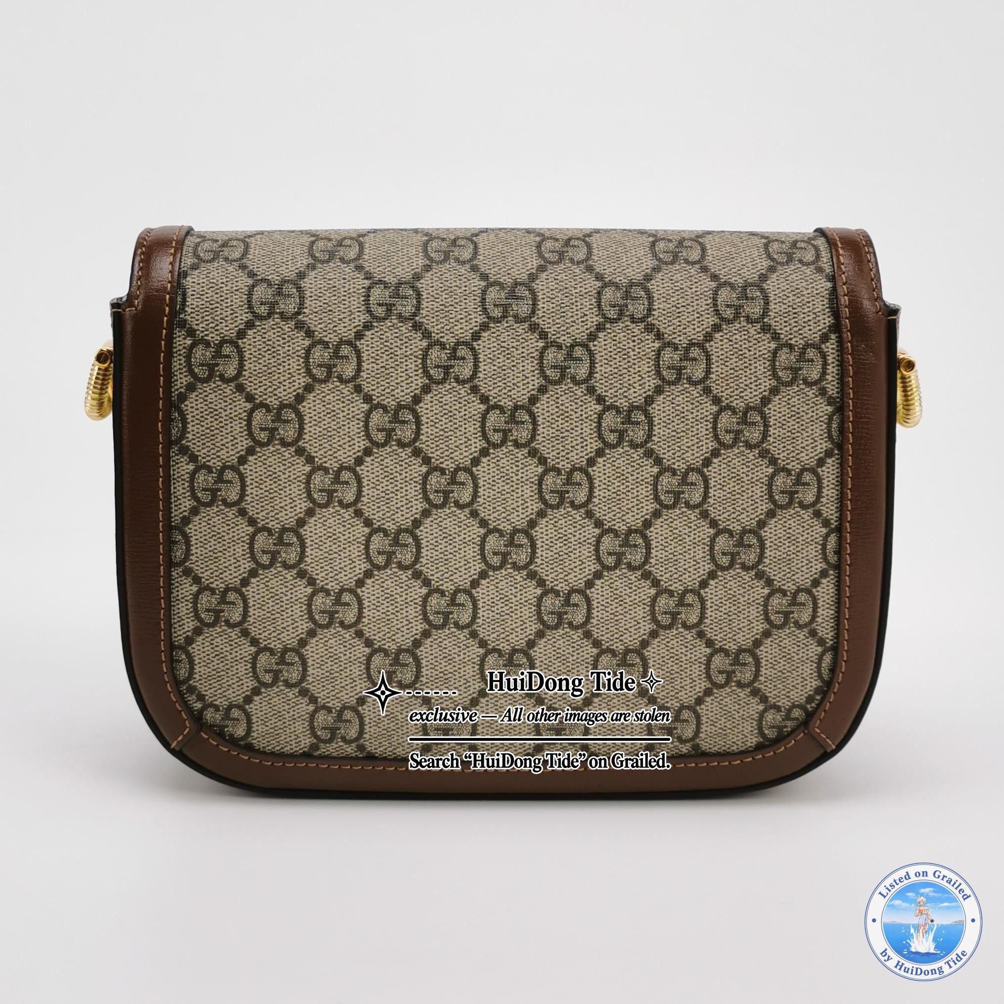 Gucci Gucci 1955 Horsebit GG Canvas Shoulder Bag Size ONE SIZE - 5 Thumbnail