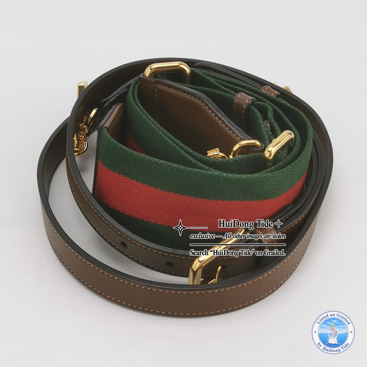Gucci Gucci 1955 GG Supreme Horsebit Shoulder Bag Size ONE SIZE - 9 Thumbnail