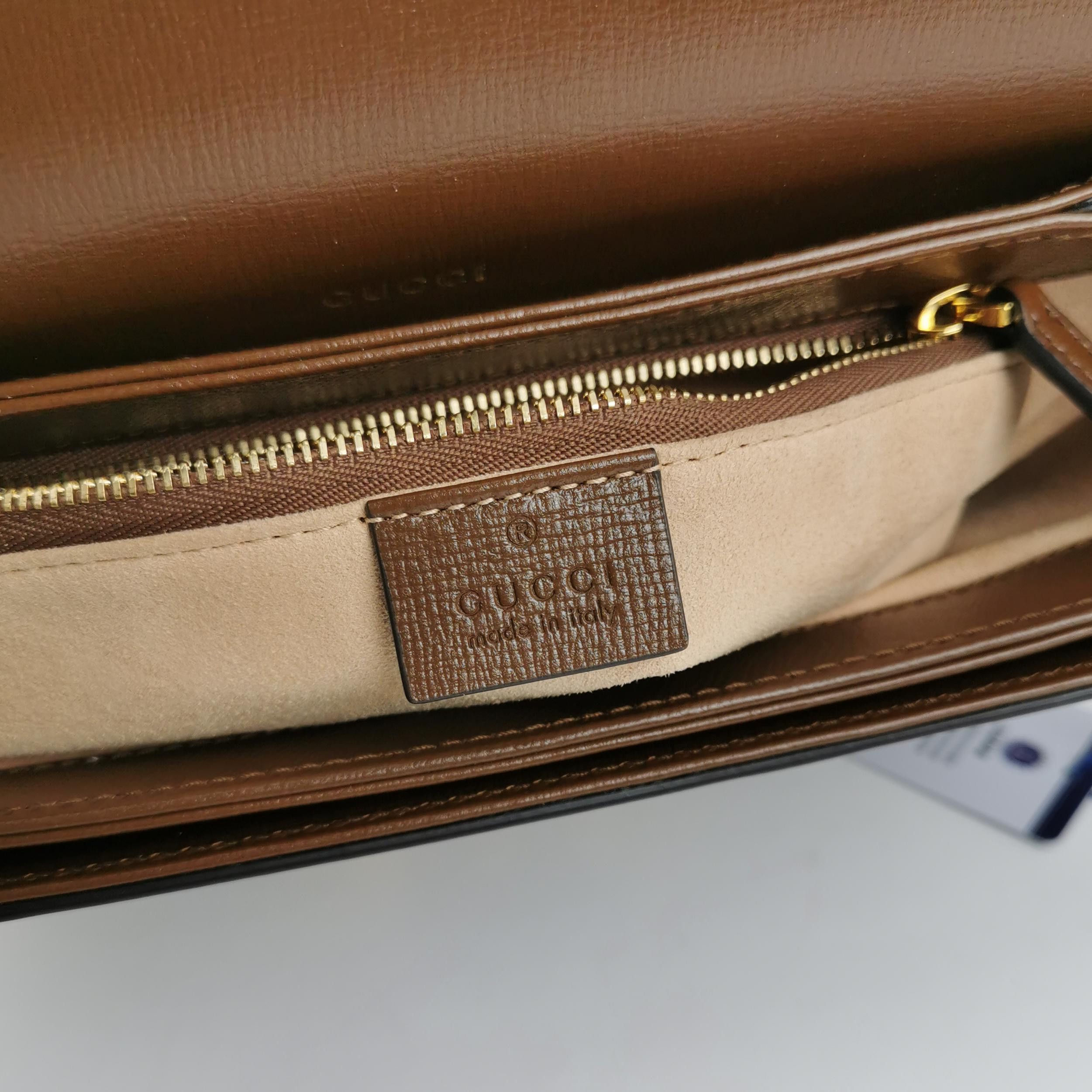 Gucci Gucci 1955 Horsebit GG Supreme Shoulder Bag Size ONE SIZE - 8 Thumbnail