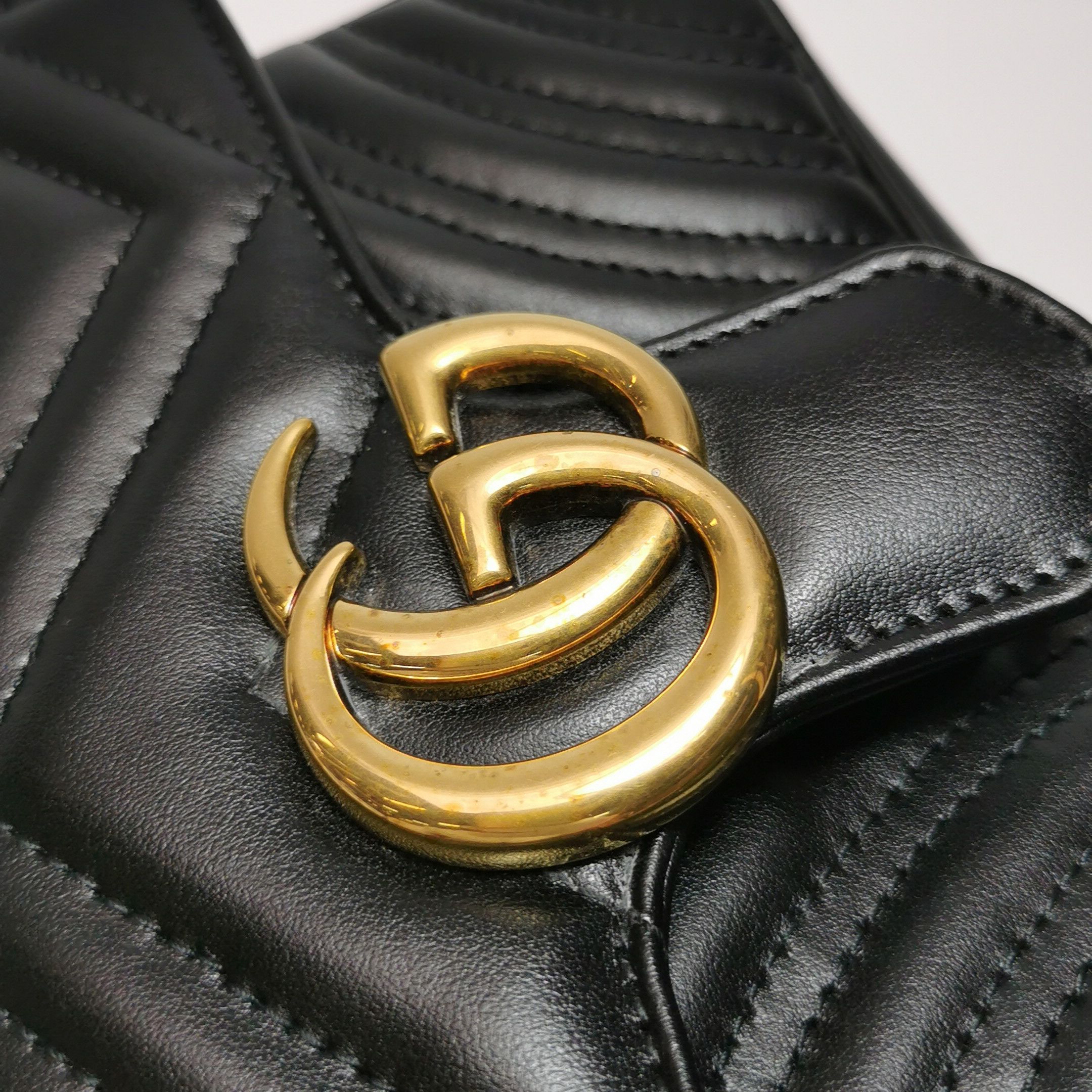 Gucci Gucci GG Marmont Matelassé Leather Shoulder Bag Size ONE SIZE - 11 Thumbnail