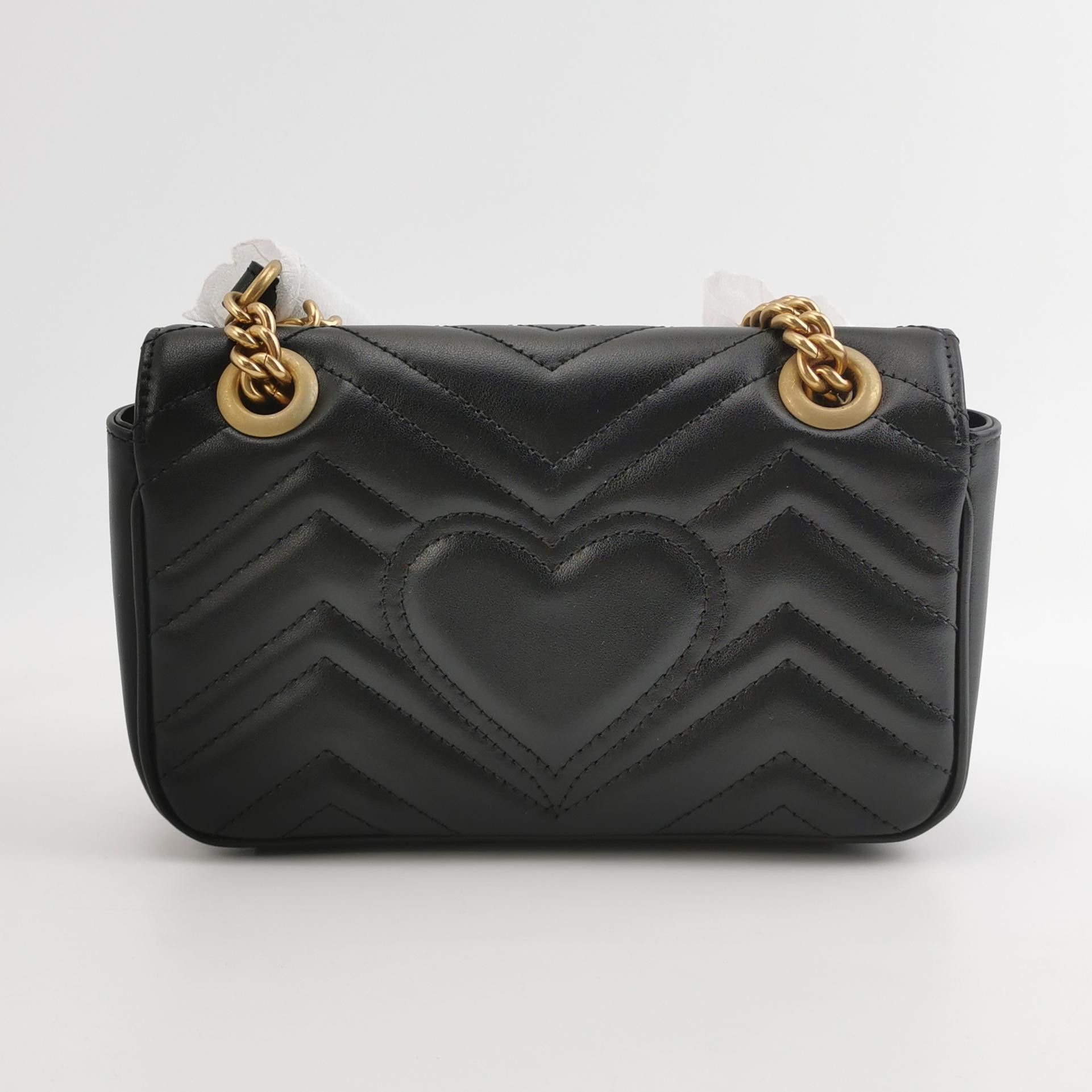 Gucci Gucci GG Marmont Matelassé Leather Shoulder Bag Size ONE SIZE - 5 Thumbnail