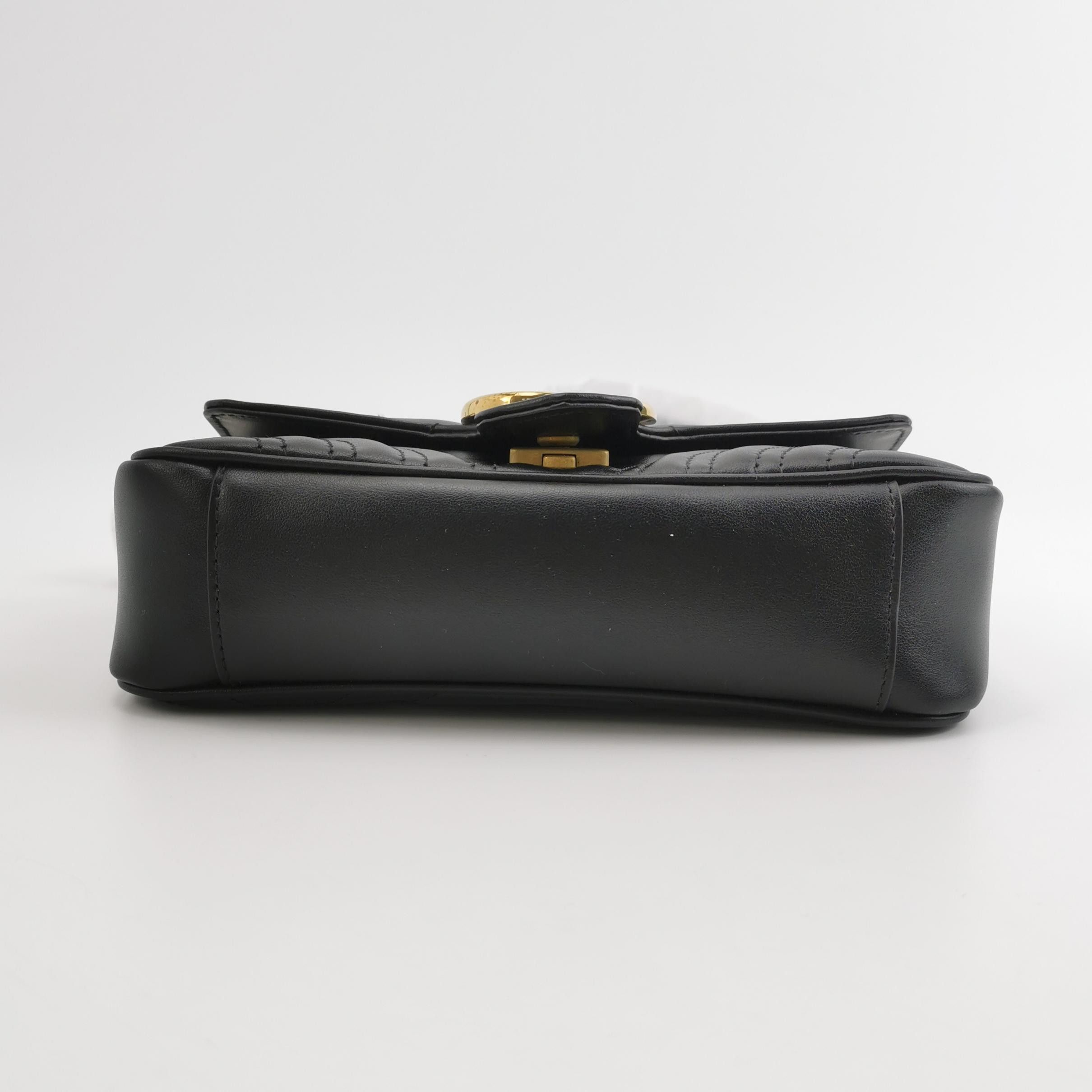 Gucci Gucci GG Marmont Matelassé Leather Shoulder Bag Size ONE SIZE - 6 Thumbnail