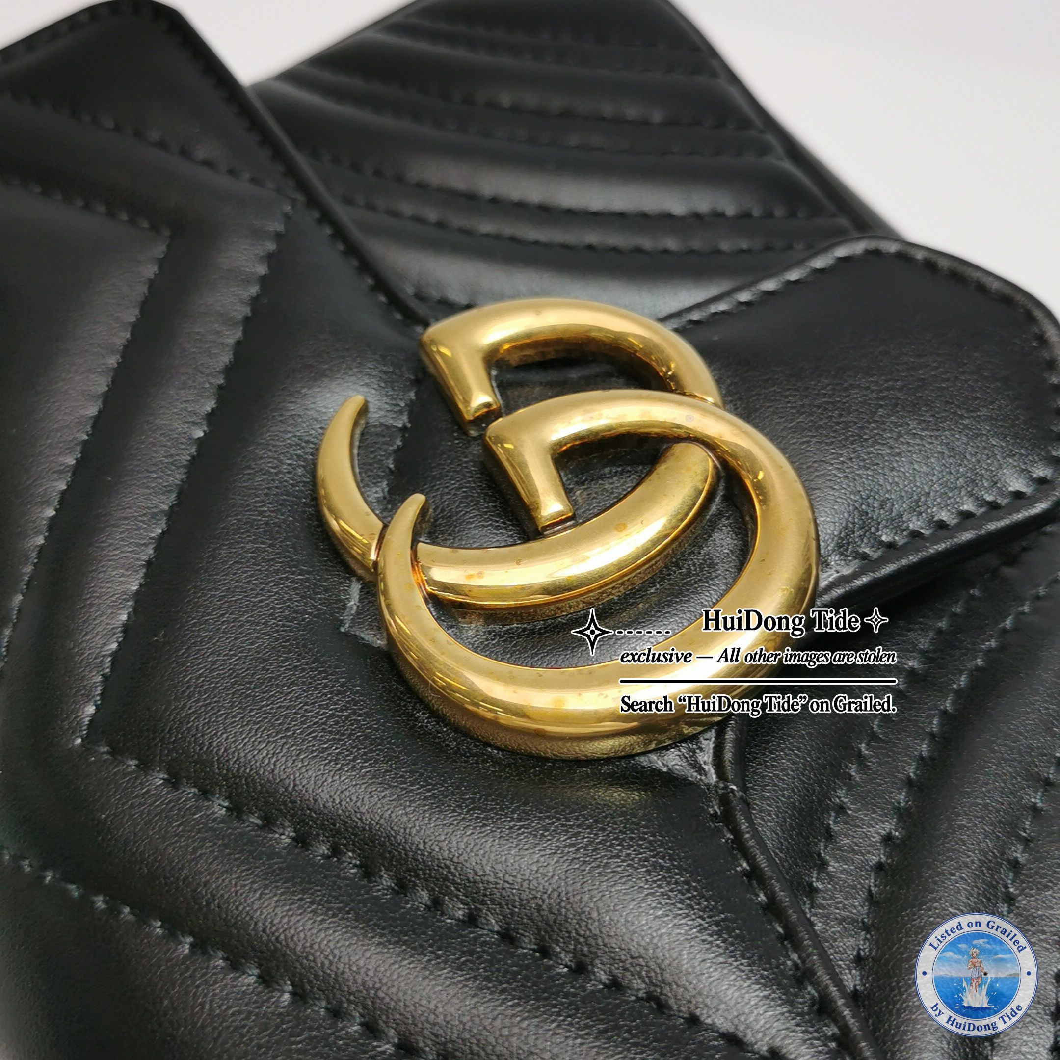 Gucci Gucci GG Marmont Matelassé Leather Shoulder Bag Size ONE SIZE - 15 Thumbnail
