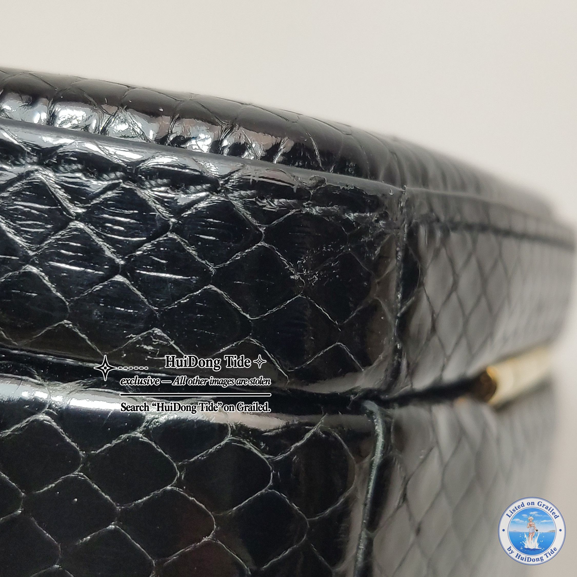 Gucci Gucci Broadway Heart Snakeskin Handle Bag Size ONE SIZE - 20 Thumbnail