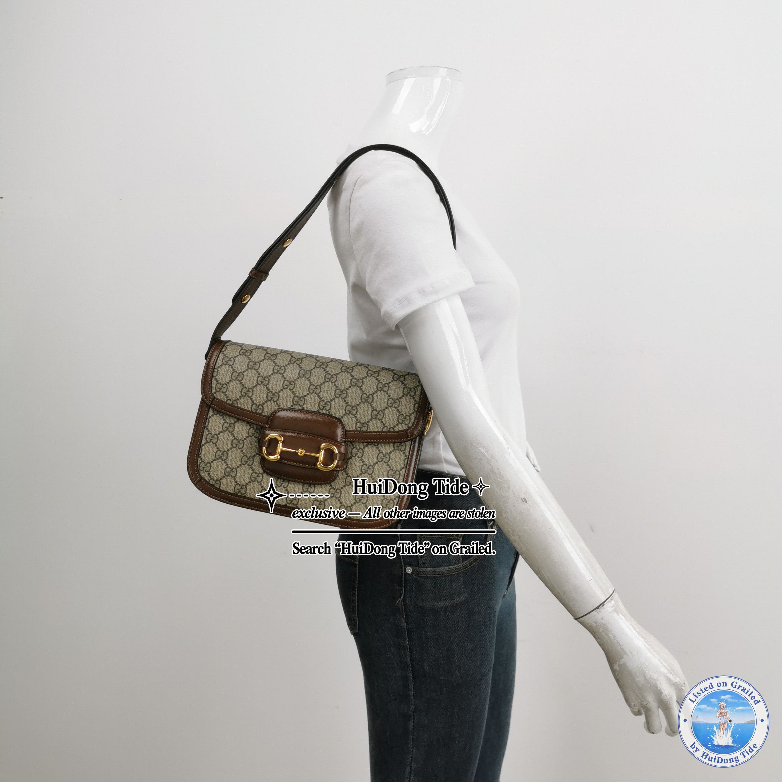 Gucci Gucci 1955 Horsebit Shoulder Bag Size ONE SIZE - 2 Thumbnail