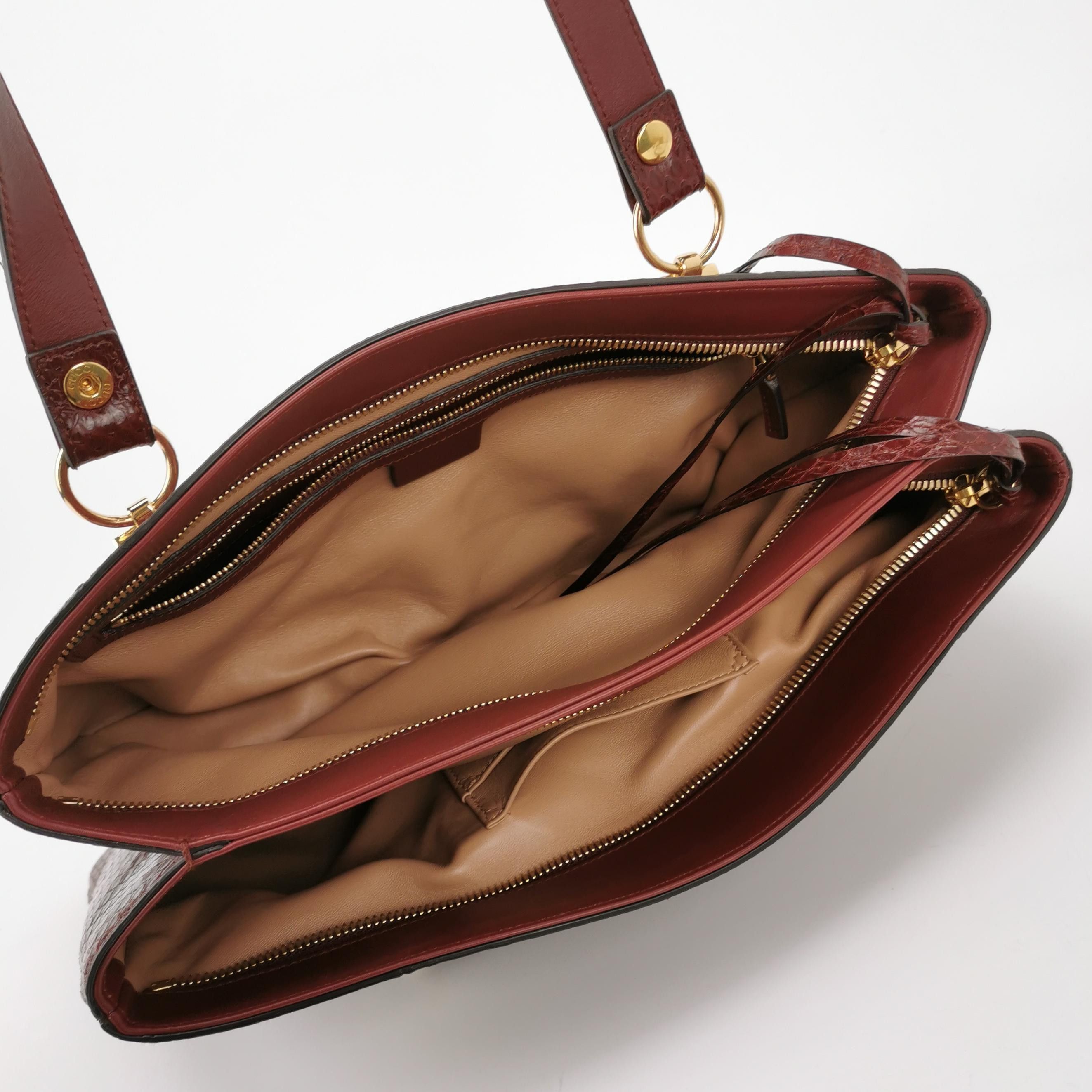 Gucci Gucci Arli Snakeskin Shoulder Bag Size ONE SIZE - 6 Thumbnail