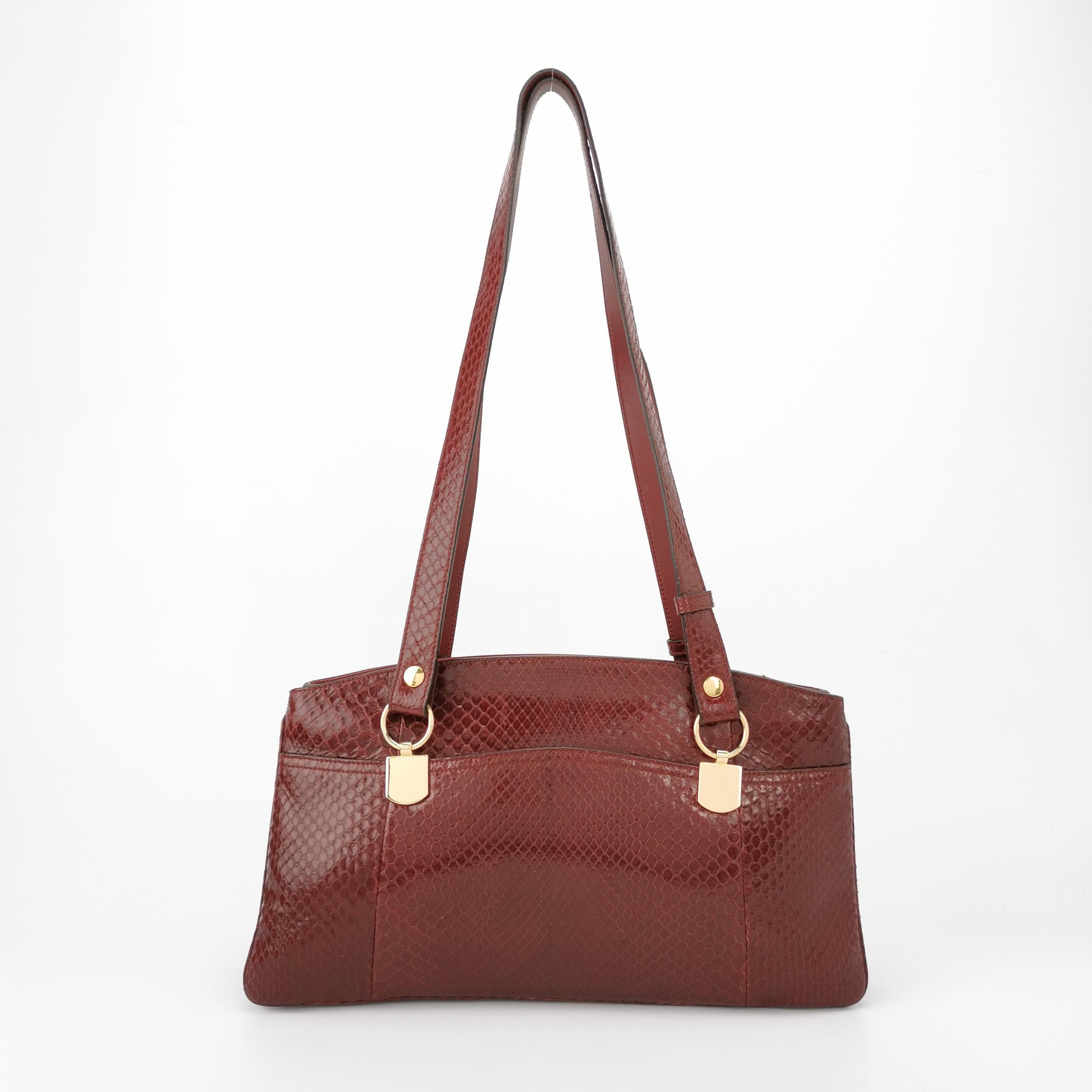Gucci Gucci Arli Snakeskin Shoulder Bag Size ONE SIZE - 4 Thumbnail