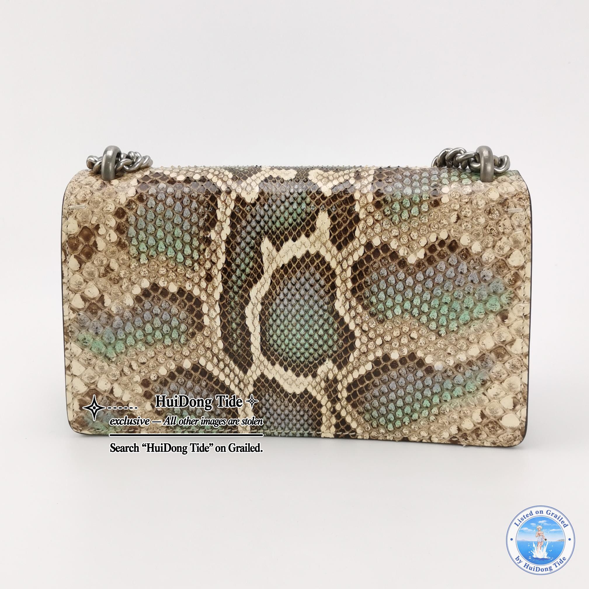 Gucci Gucci Dionysus Snakeskin Ostrich Shoulder Bag Size ONE SIZE - 5 Thumbnail