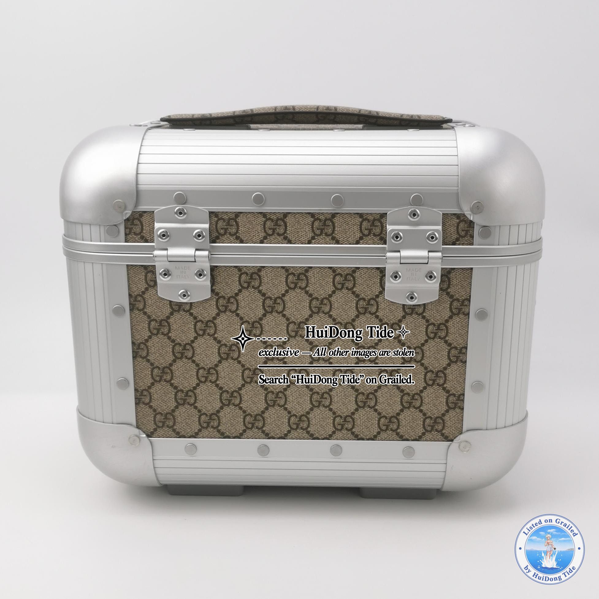 Gucci Gucci x FPM Milano GG Supreme Travel Case ONE SIZE Size ONE SIZE - 5 Thumbnail