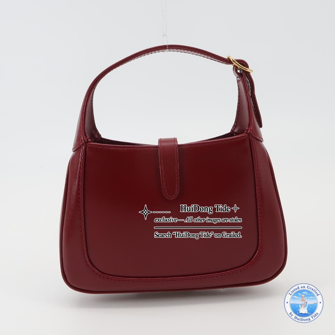 Gucci Gucci Jackie 1961 Red Leather Mini Handle Bag Size ONE SIZE - 5 Thumbnail
