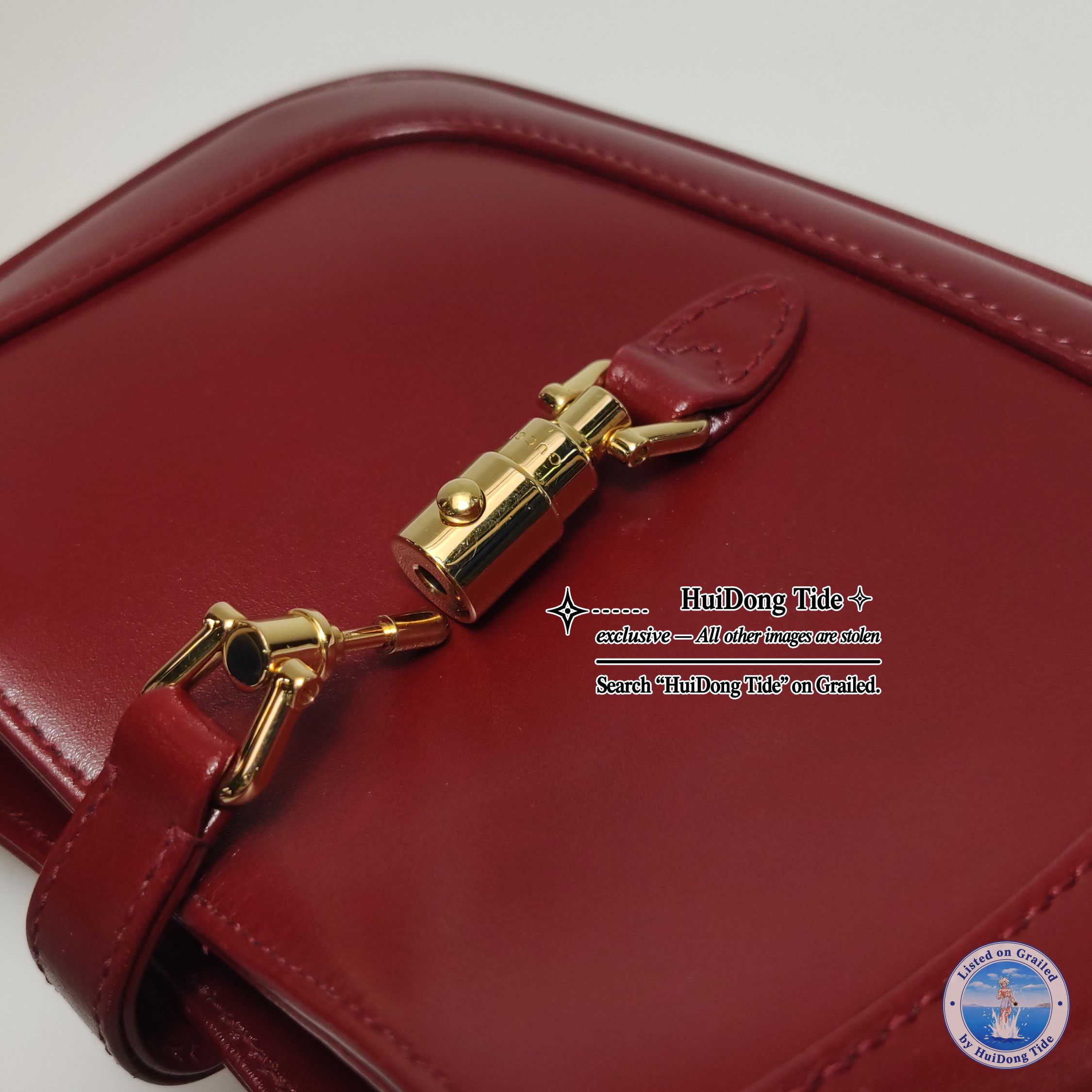 Gucci Gucci Jackie 1961 Red Leather Mini Handle Bag Size ONE SIZE - 15 Thumbnail