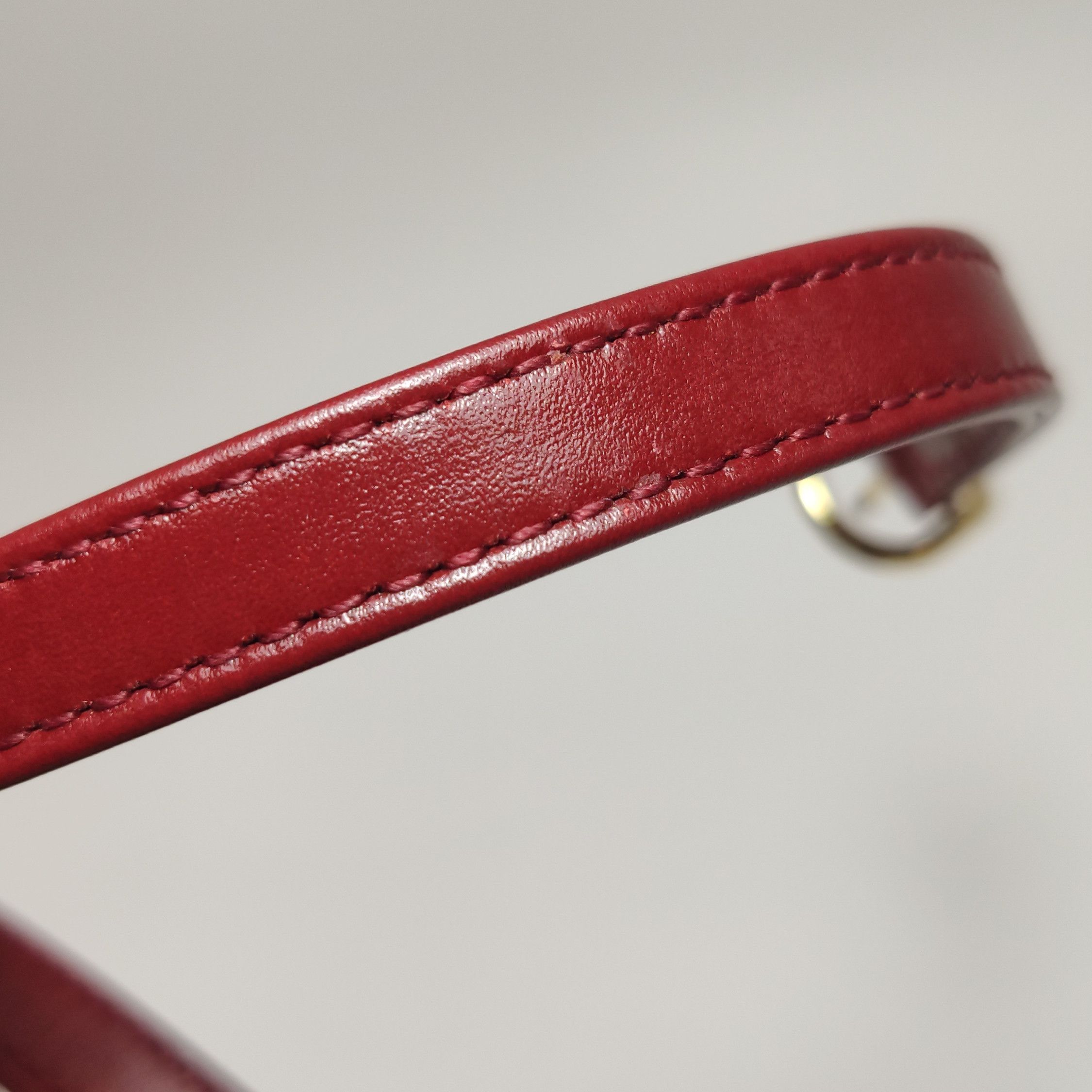 Gucci Gucci Jackie 1961 Red Leather Mini Handle Bag Size ONE SIZE - 14 Thumbnail