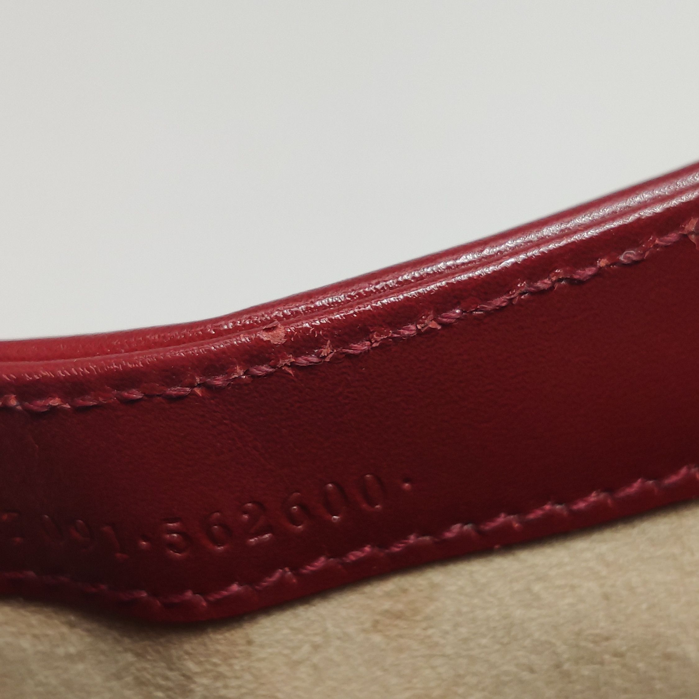 Gucci Gucci Jackie 1961 Red Leather Mini Handle Bag Size ONE SIZE - 12 Thumbnail