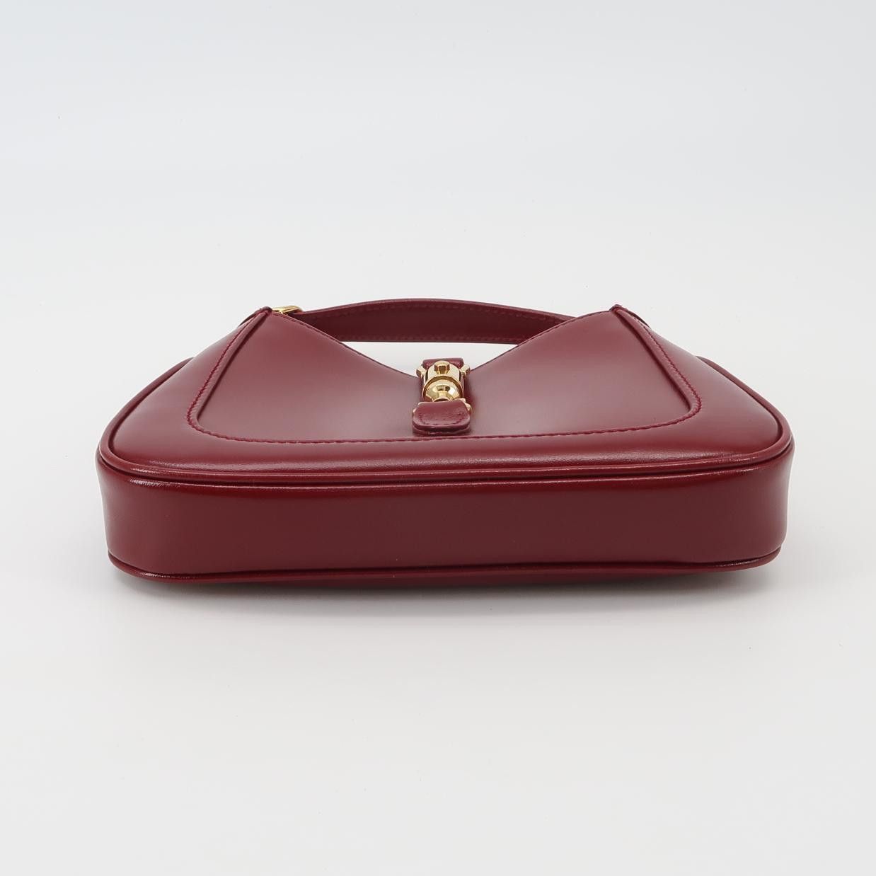 Gucci Gucci Jackie 1961 Red Leather Mini Handle Bag Size ONE SIZE - 6 Thumbnail