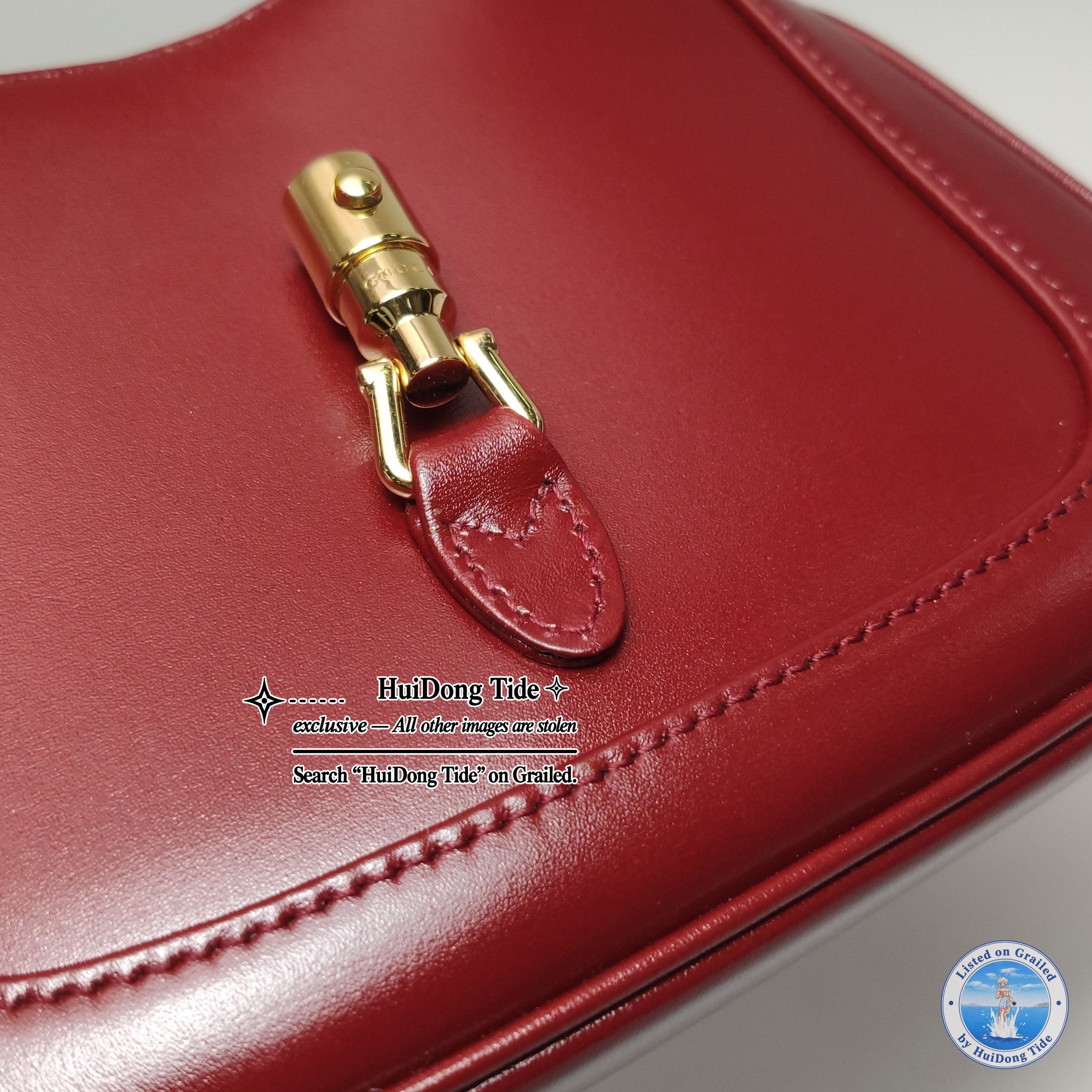 Gucci Gucci Jackie 1961 Red Leather Mini Handle Bag Size ONE SIZE - 19 Thumbnail