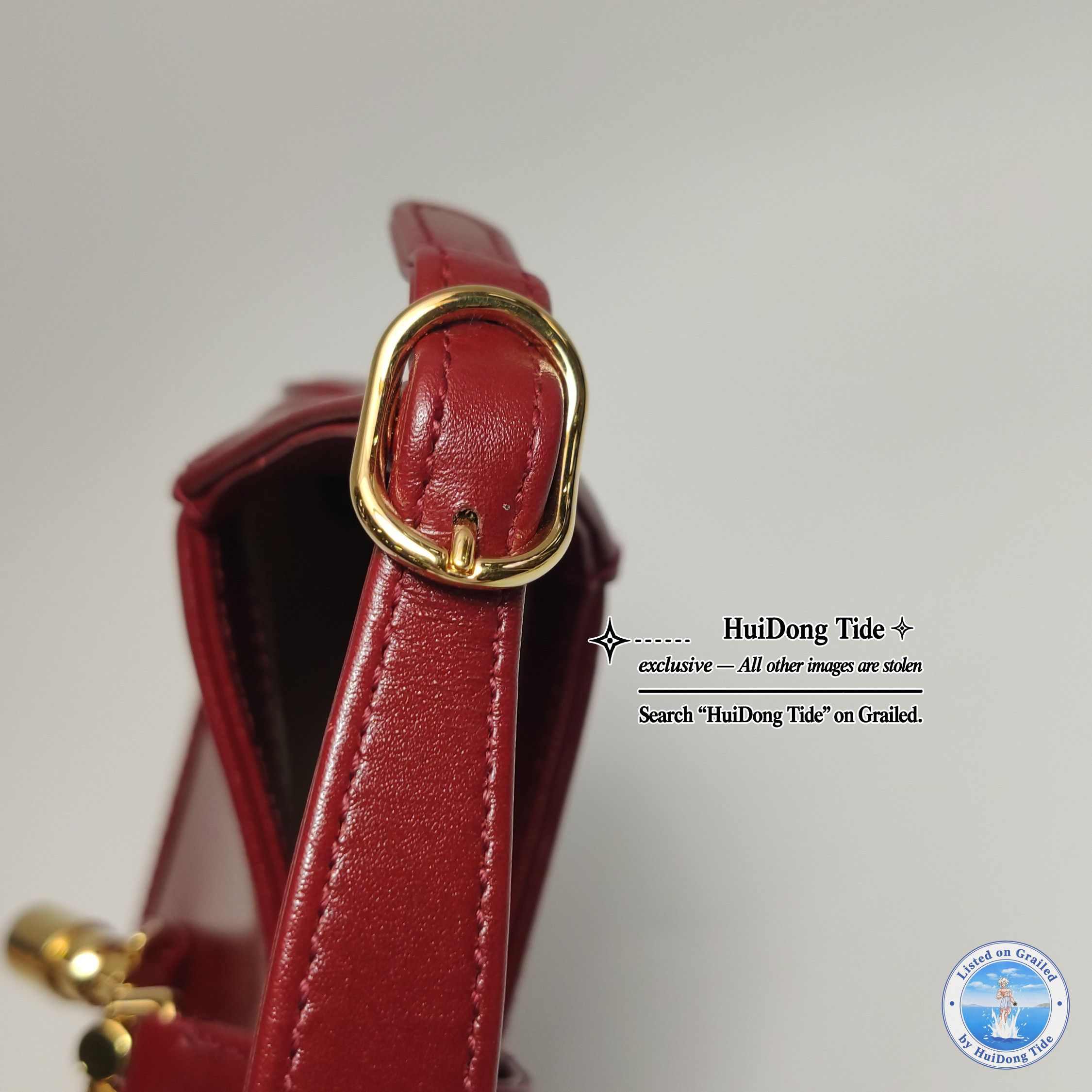 Gucci Gucci Jackie 1961 Red Leather Mini Handle Bag Size ONE SIZE - 16 Thumbnail
