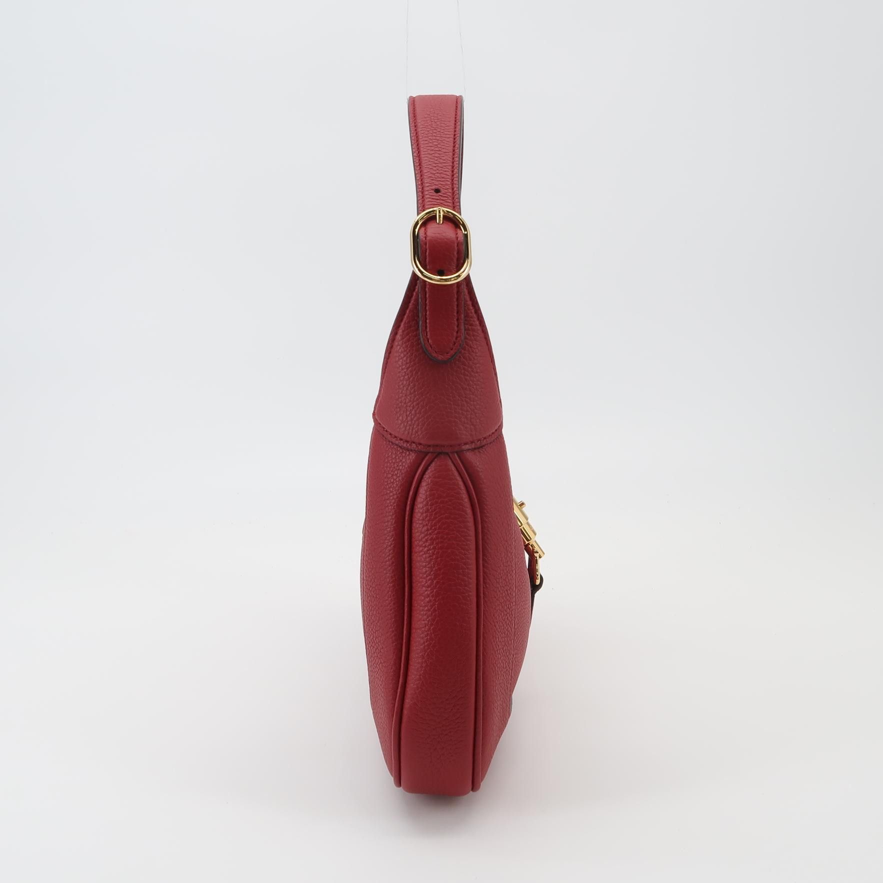 Gucci Gucci Red Leather Jackie 1961 Small Shoulder Bag Size ONE SIZE - 4 Thumbnail