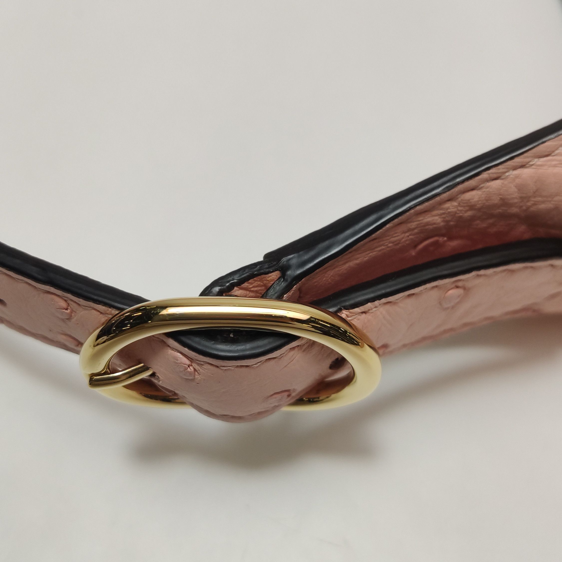 Gucci Gucci Jackie 1961 Snake Ostrich Handle Bag One Size Size ONE SIZE - 15 Thumbnail