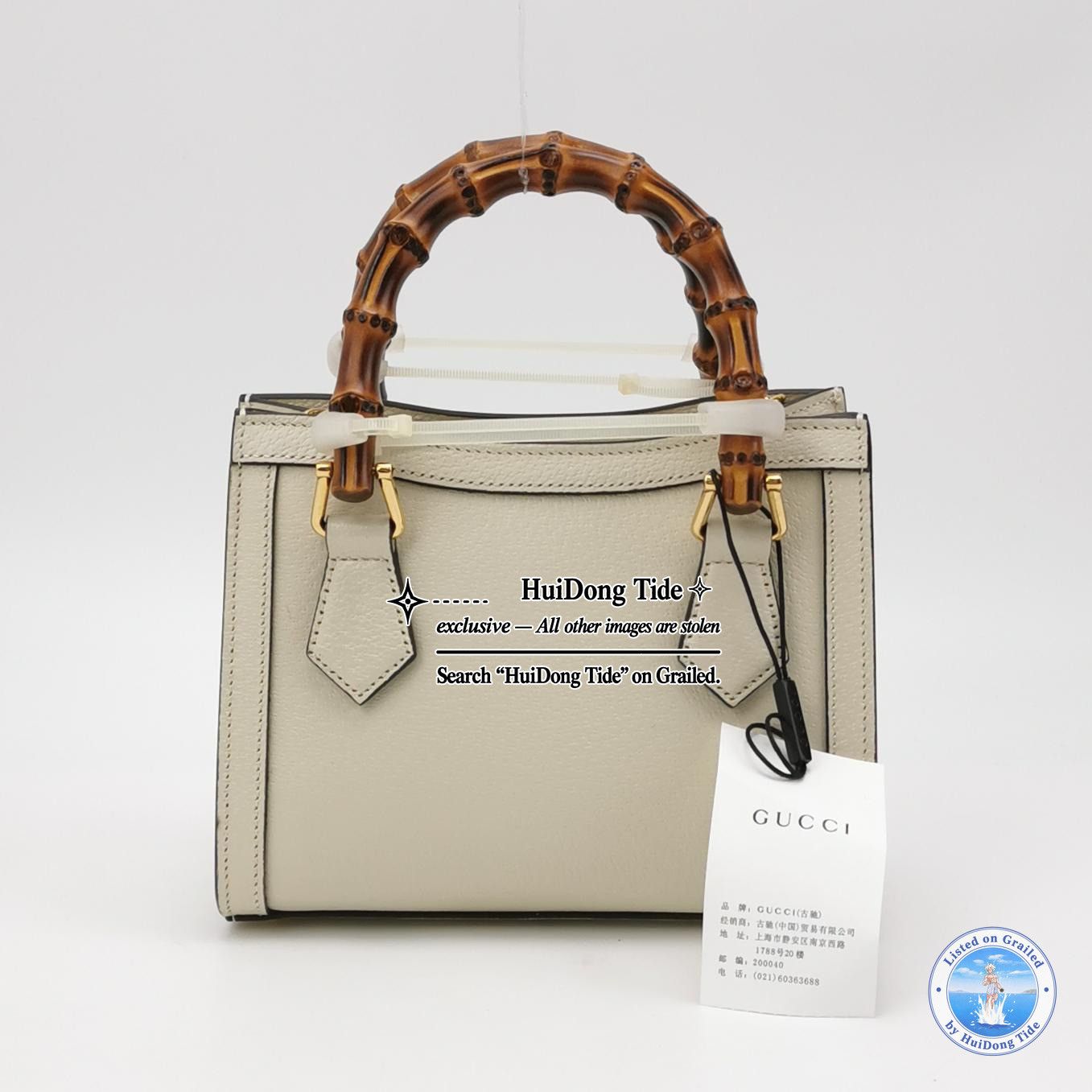 Gucci Gucci Diana Small Bamboo Handle Leather Bag Size ONE SIZE - 5 Thumbnail