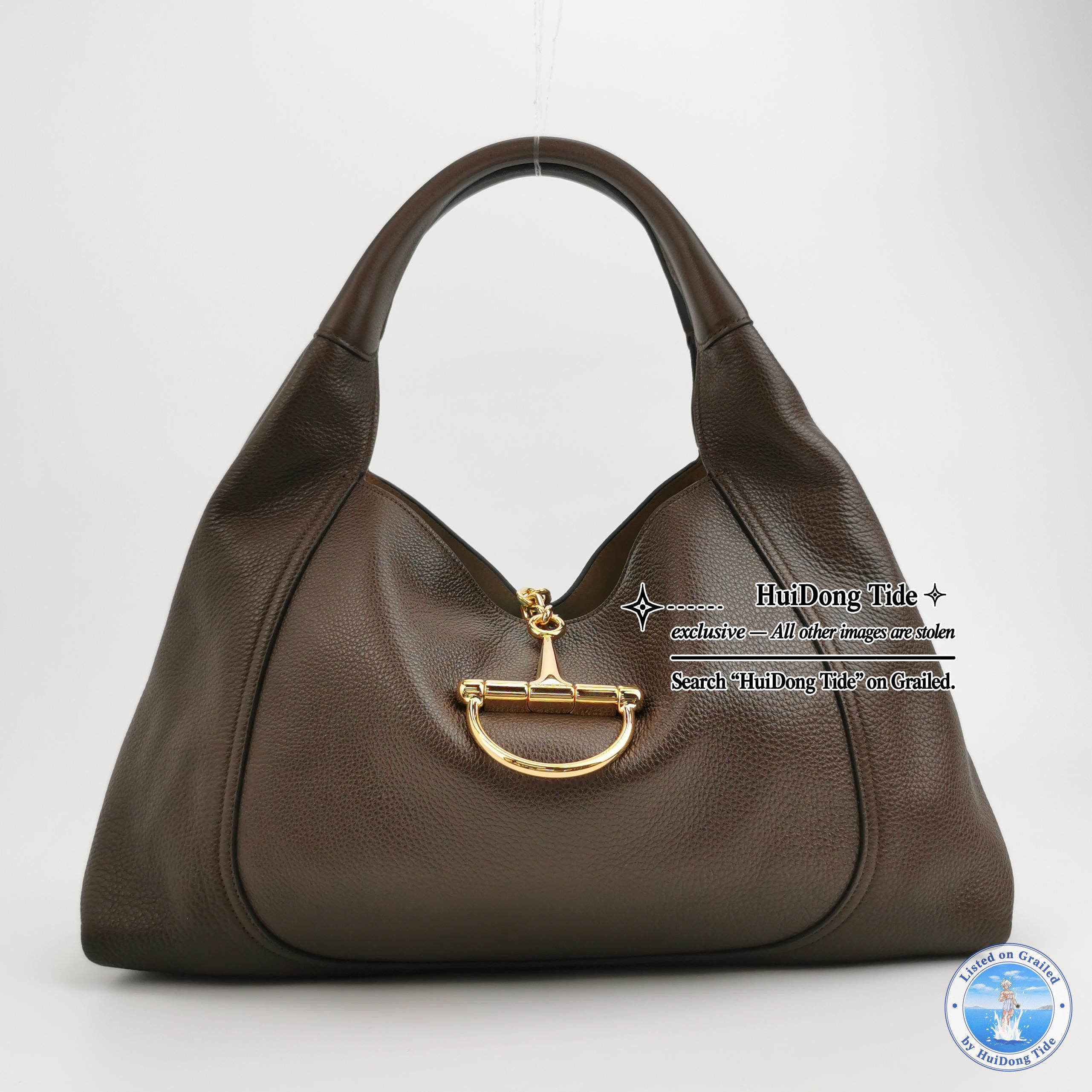 Gucci Gucci Leather Horsebit Shoulder Bag Size ONE SIZE - 9 Thumbnail