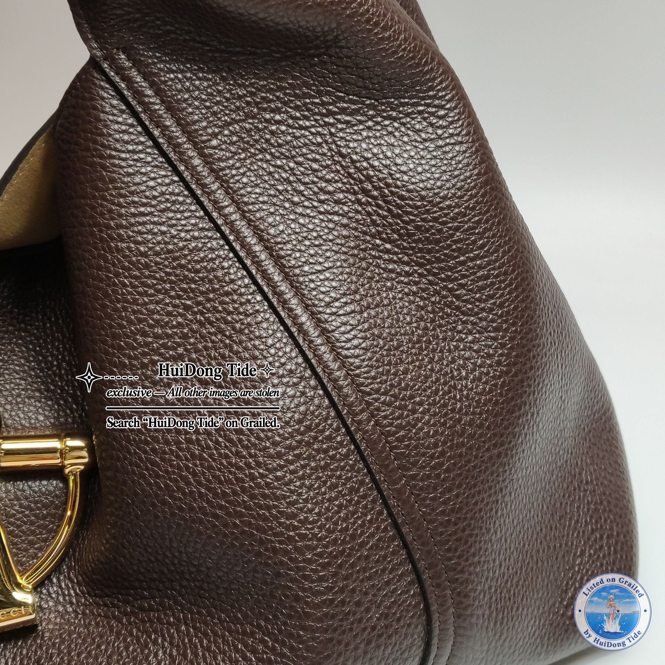 Gucci Gucci Leather Horsebit Shoulder Bag Size ONE SIZE - 15 Thumbnail