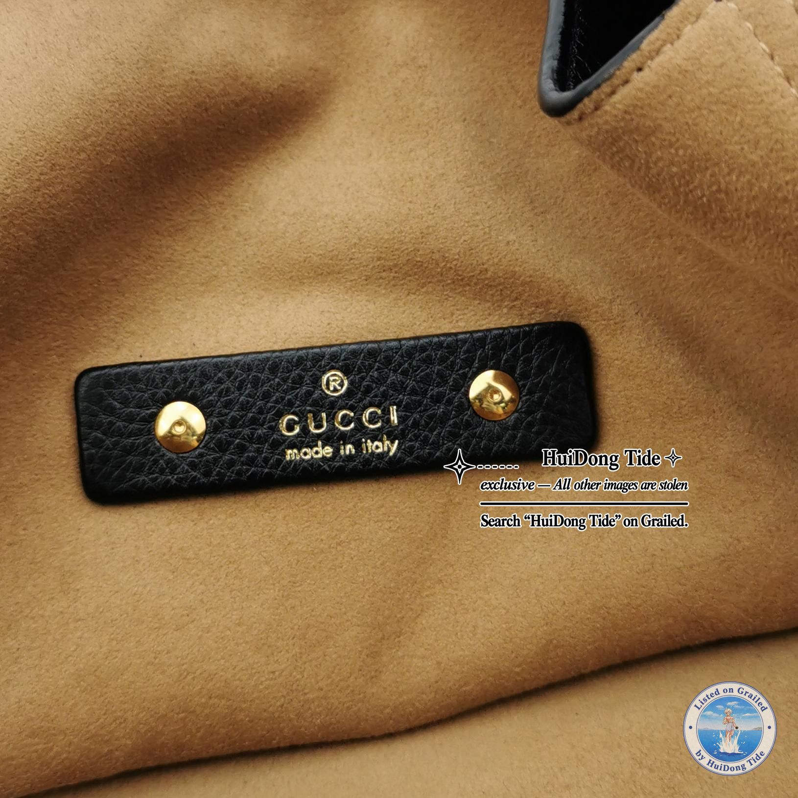 Gucci Gucci Leather Horsebit Shoulder Bag ONE SIZE Size ONE SIZE - 8 Thumbnail