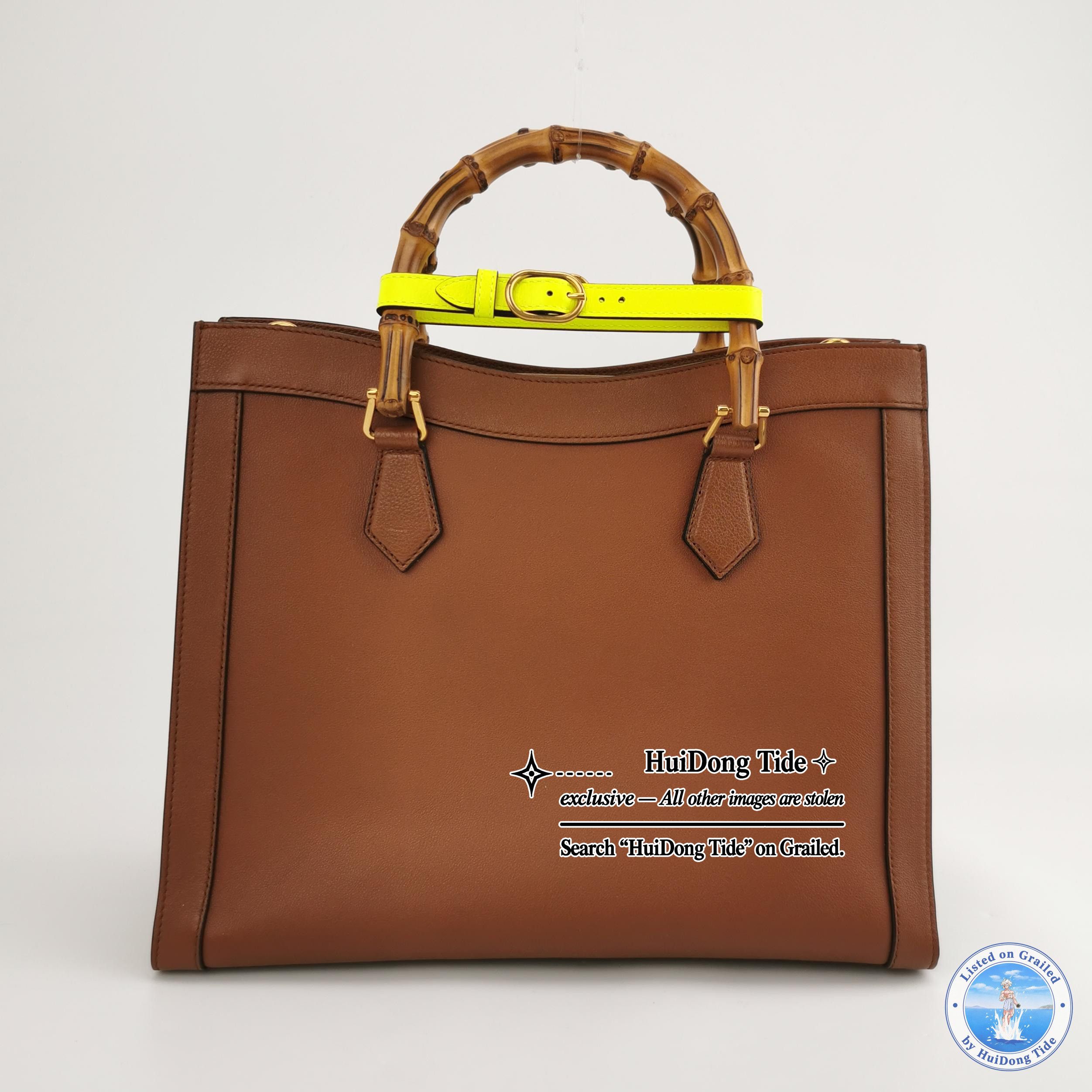 Gucci Gucci Diana Medium Leather Bamboo Handle Bag Size ONE SIZE Size ONE SIZE - 4 Thumbnail