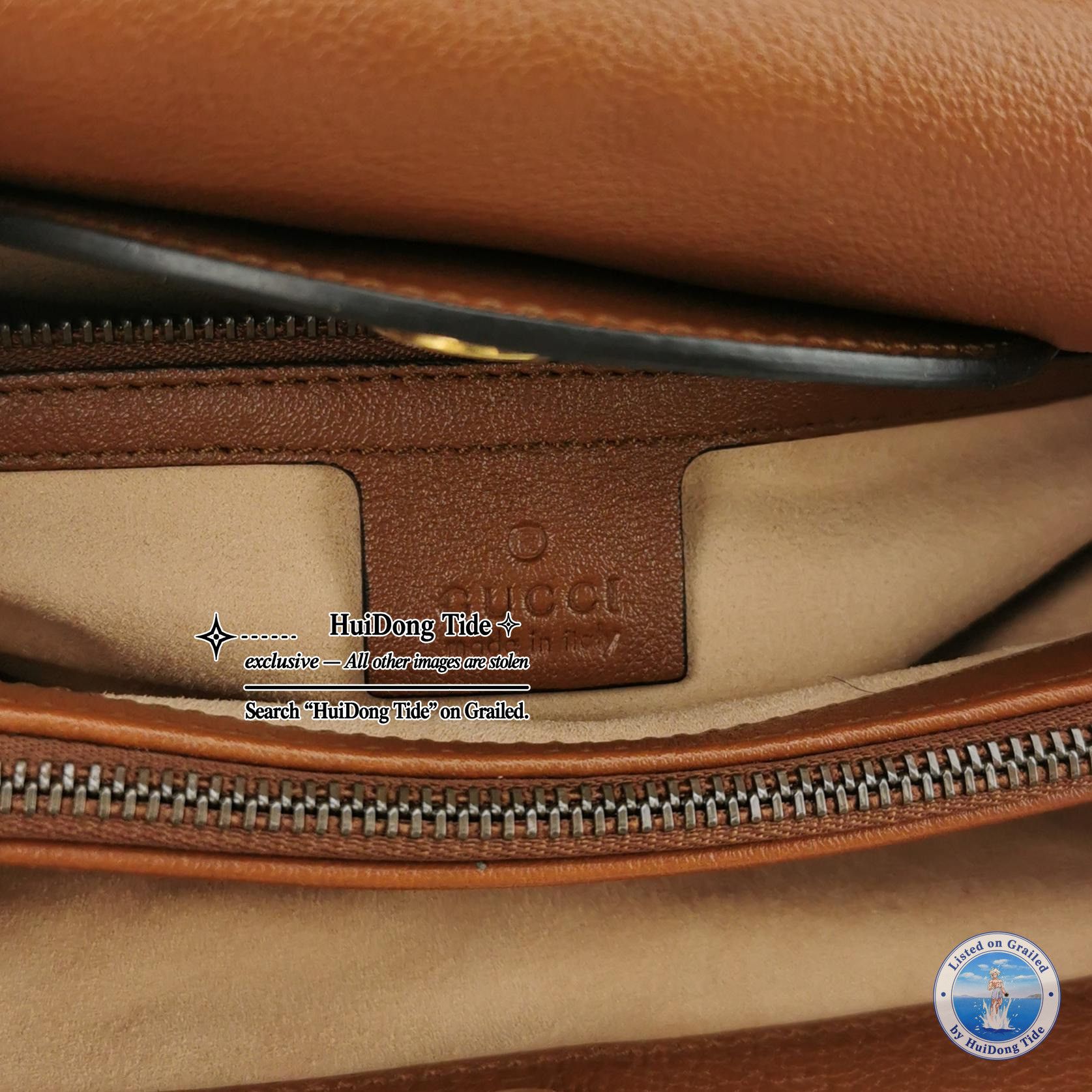 Gucci Gucci Diana Medium Leather Bamboo Handle Bag Size ONE SIZE Size ONE SIZE - 7 Thumbnail