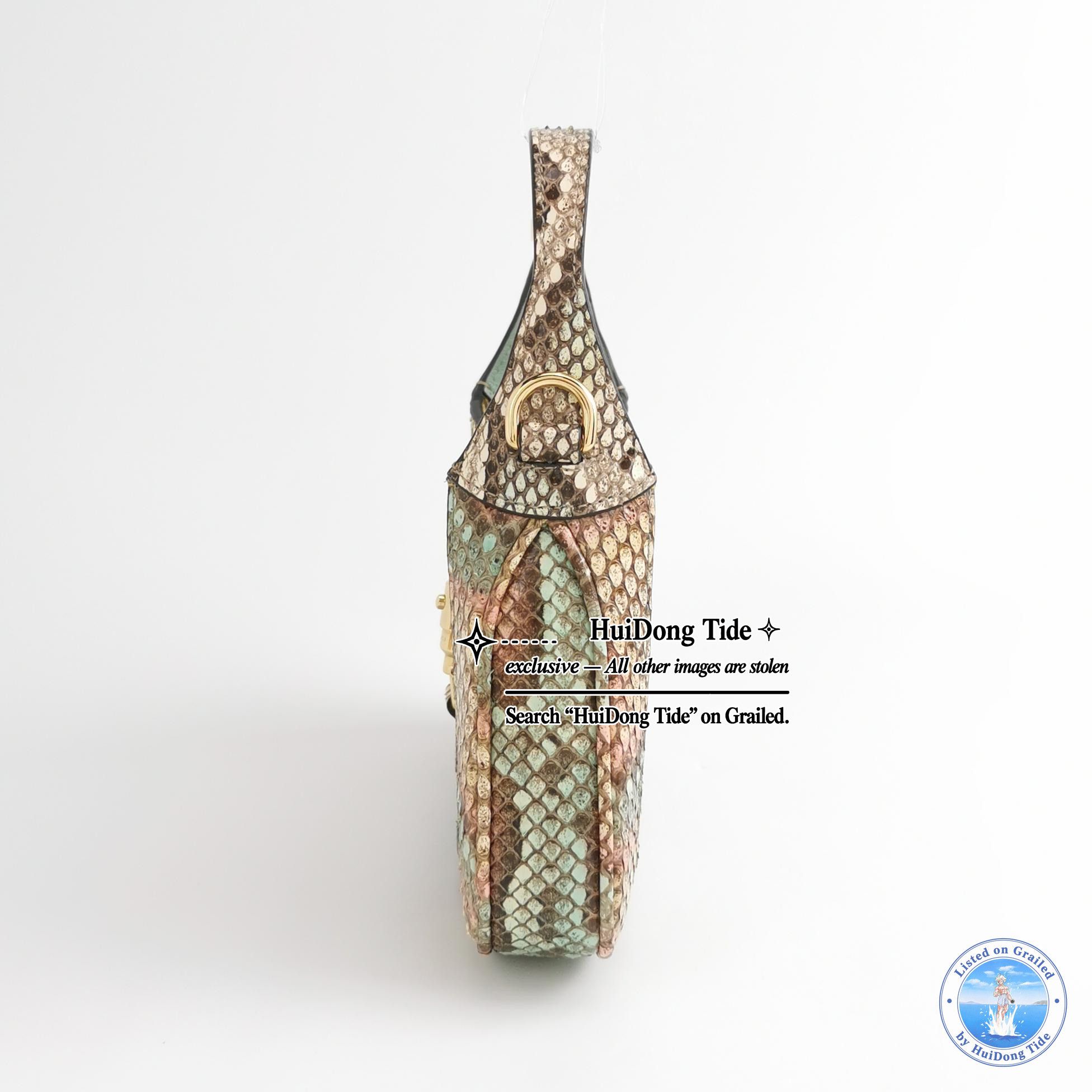 Gucci Gucci Jackie 1961 Snakeskin Handle Bag Size ONE SIZE Size ONE SIZE - 3 Thumbnail
