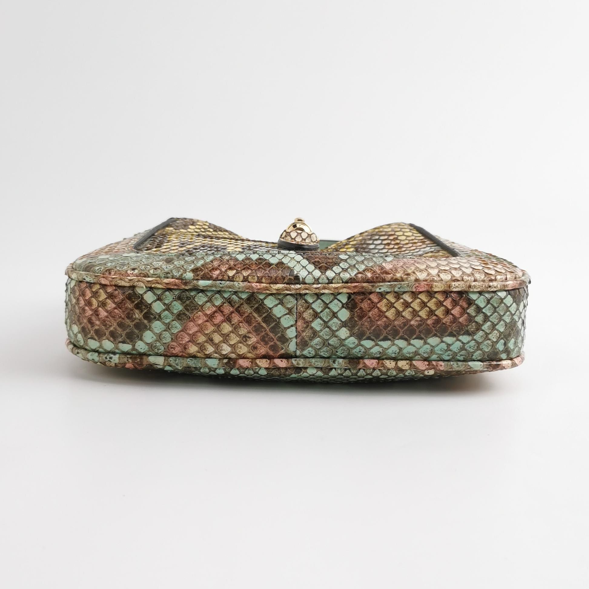 Gucci Gucci Jackie 1961 Snakeskin Handle Bag Size ONE SIZE Size ONE SIZE - 6 Thumbnail