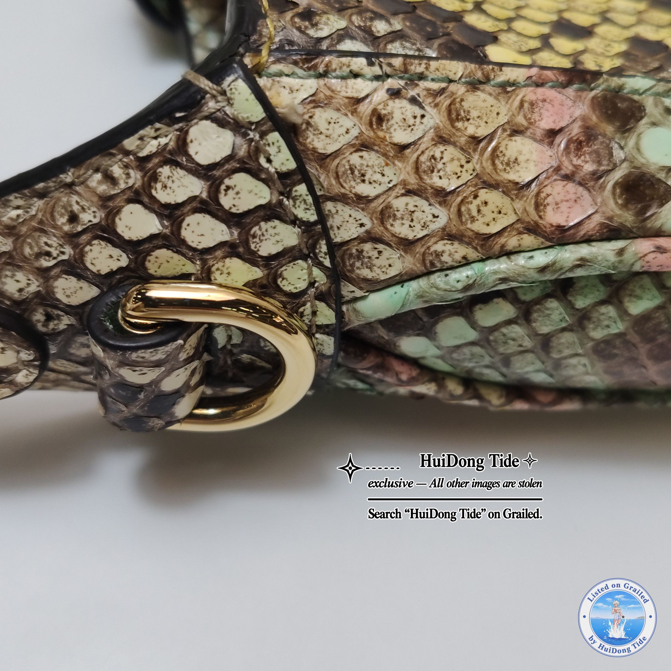 Gucci Gucci Jackie 1961 Snakeskin Handle Bag Size ONE SIZE Size ONE SIZE - 12 Thumbnail