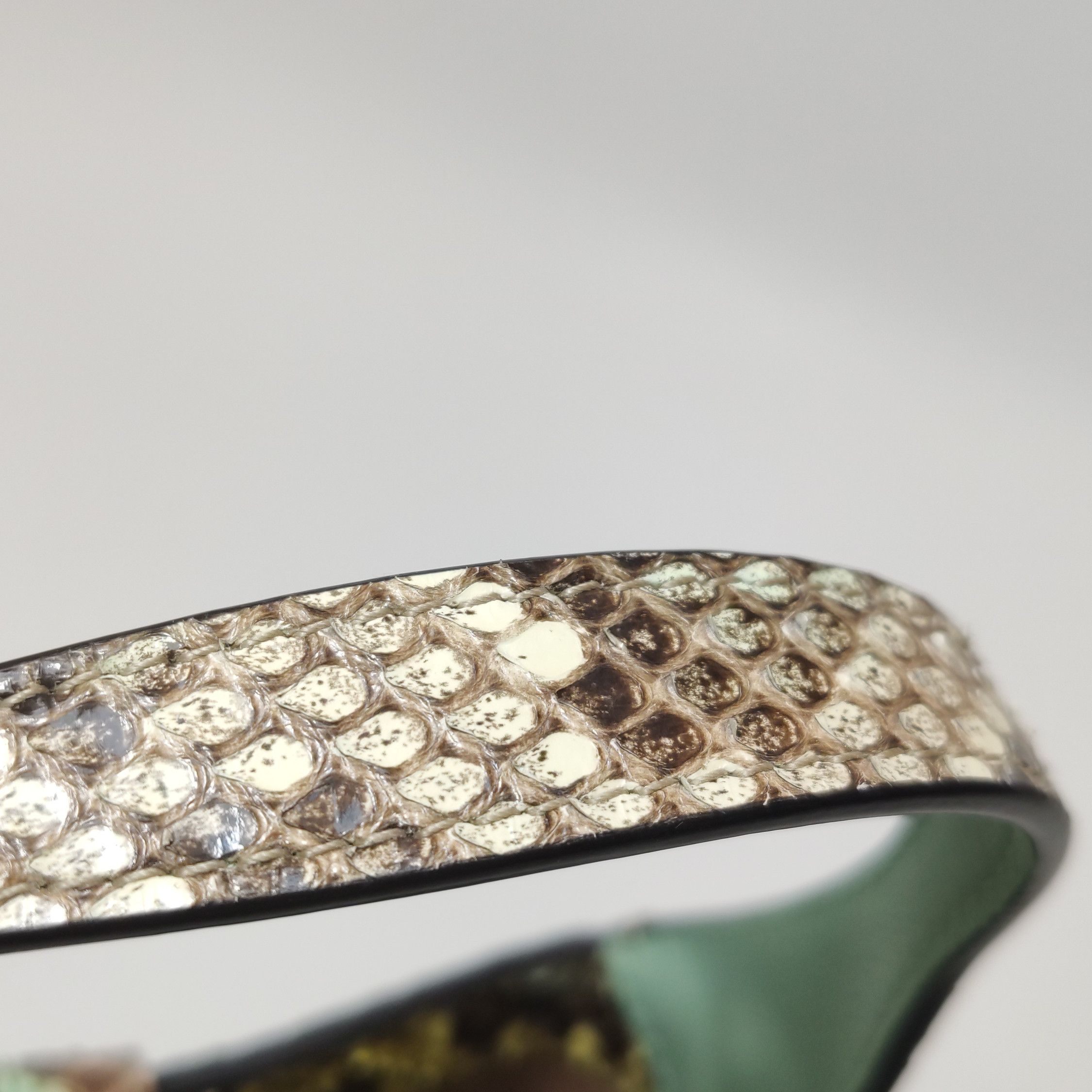 Gucci Gucci Jackie 1961 Snakeskin Handle Bag Size ONE SIZE Size ONE SIZE - 17 Thumbnail