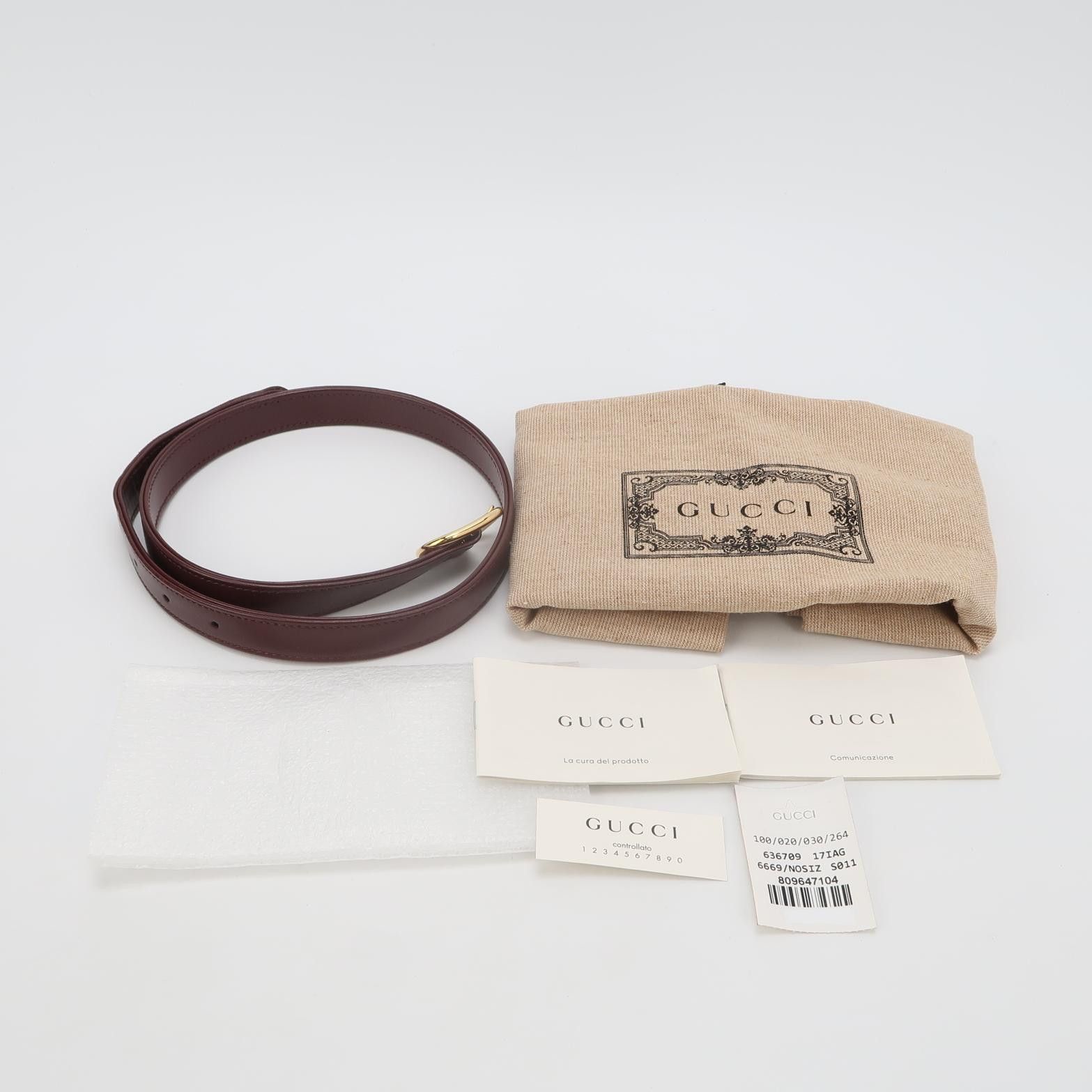 Gucci Gucci Jackie 1961 Suede Canvas Shoulder Bag Size ONE SIZE - 9 Thumbnail