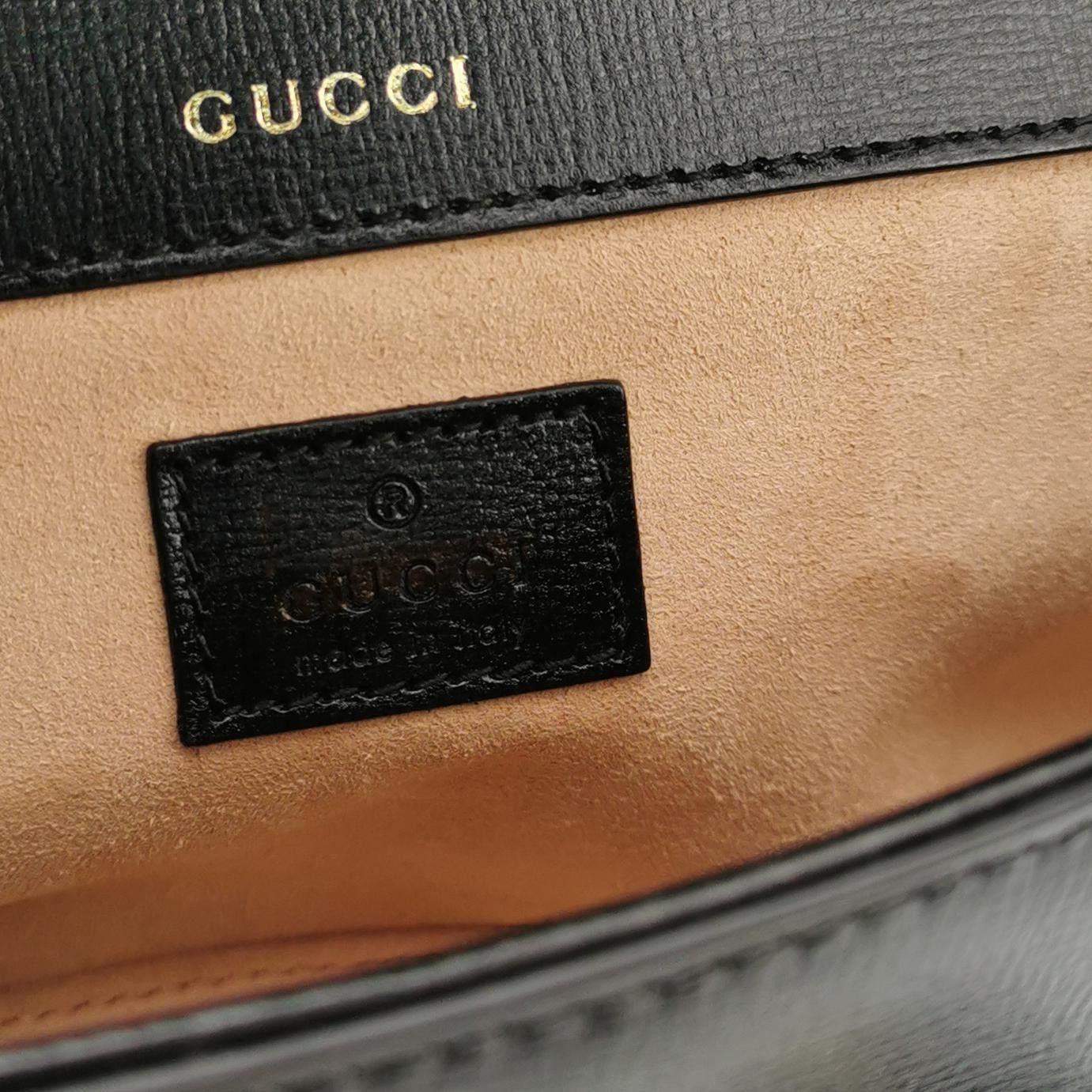 Gucci Gucci 1955 Horsebit Shoulder Bag Black Size ONE SIZE - 8 Thumbnail
