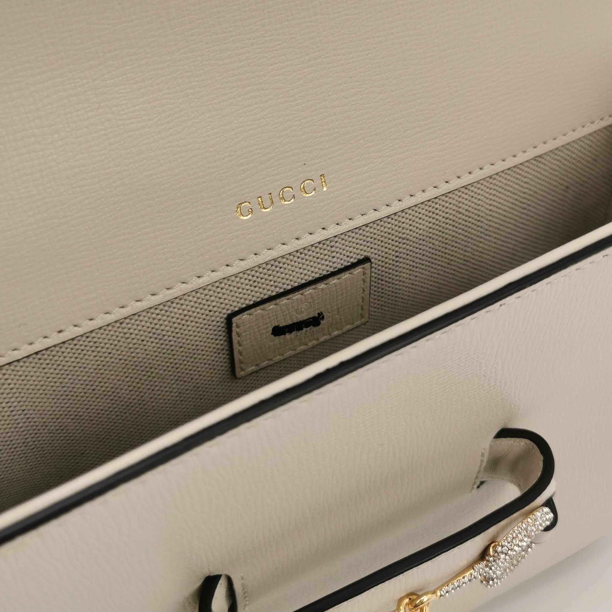 Gucci Gucci 1955 Horsebit Crystal Mini Shoulder Bag Size ONE SIZE - 8 Thumbnail