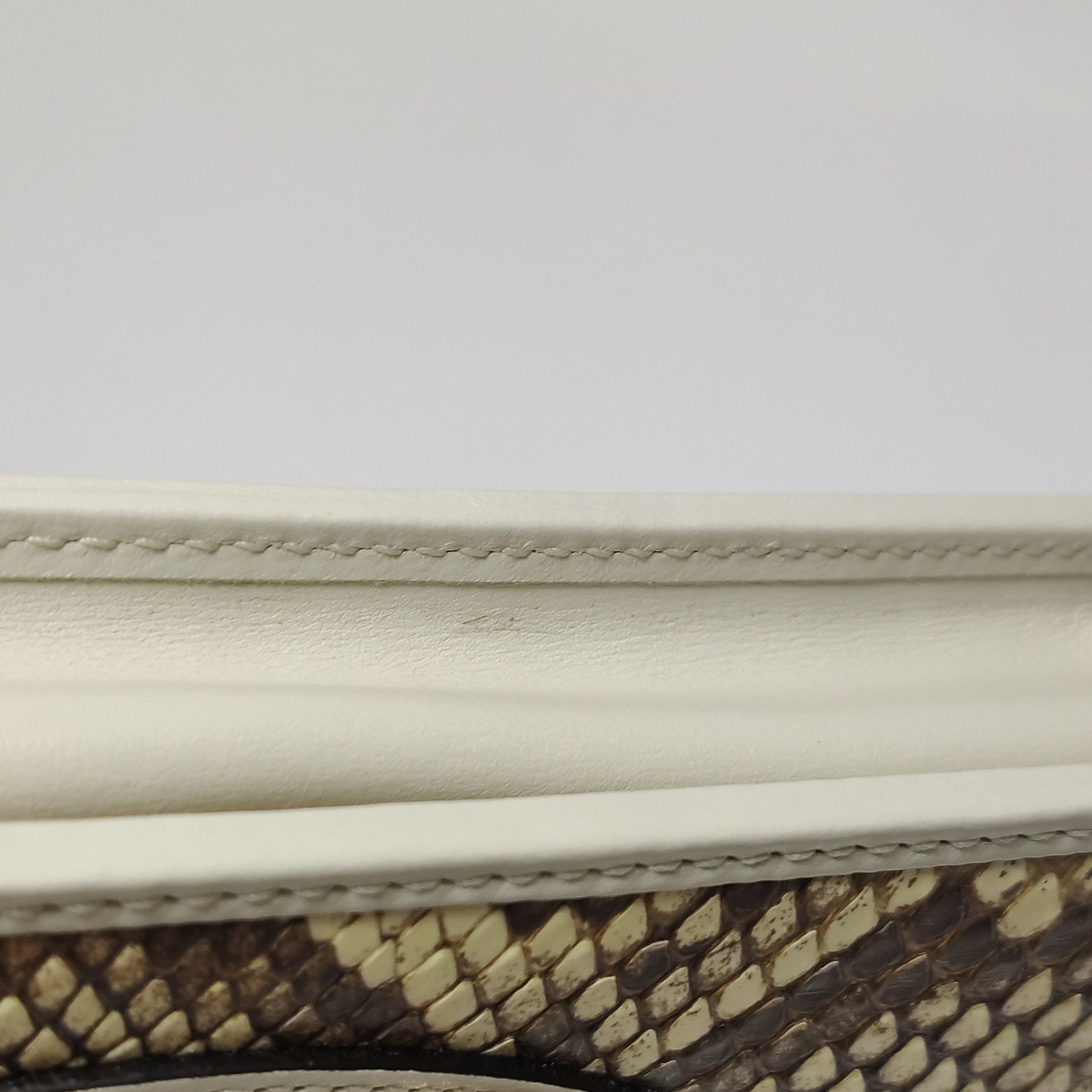 Gucci Gucci 1955 Snakeskin Horsebit Shoulder Bag Size ONE SIZE - 18 Thumbnail